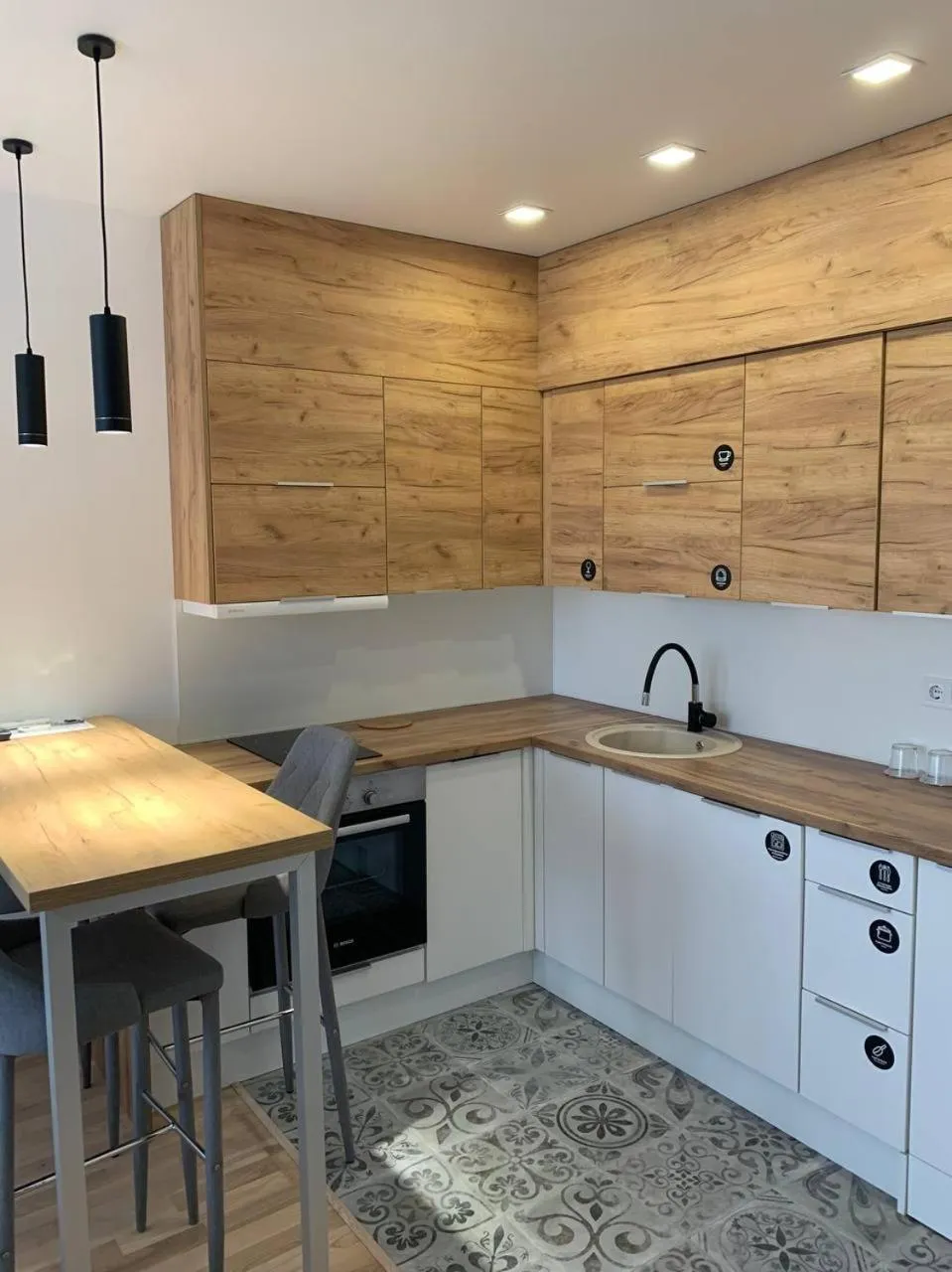 Kitchen or kitchenette in Nyvky Residence