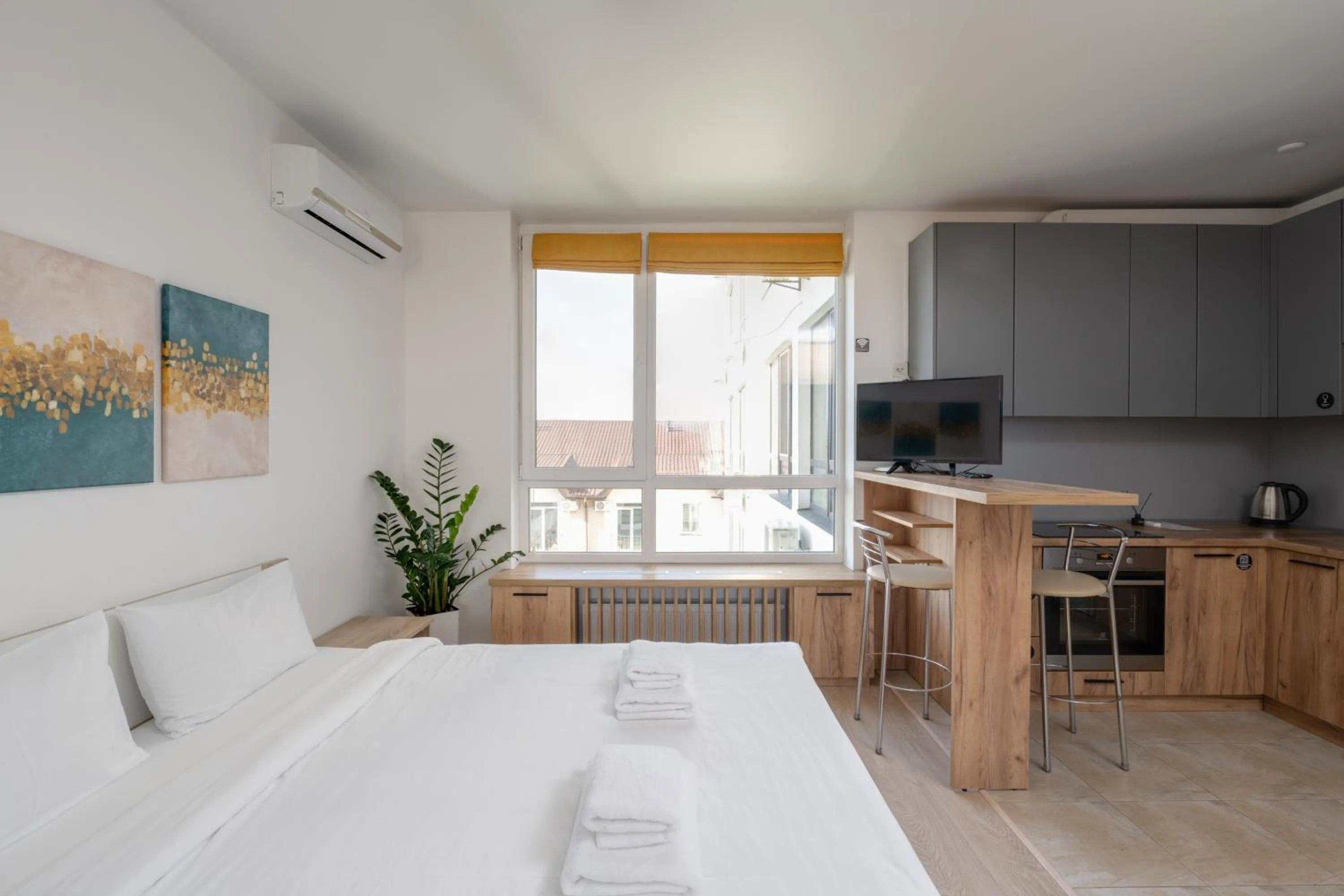 Bed in Nyvky Residence