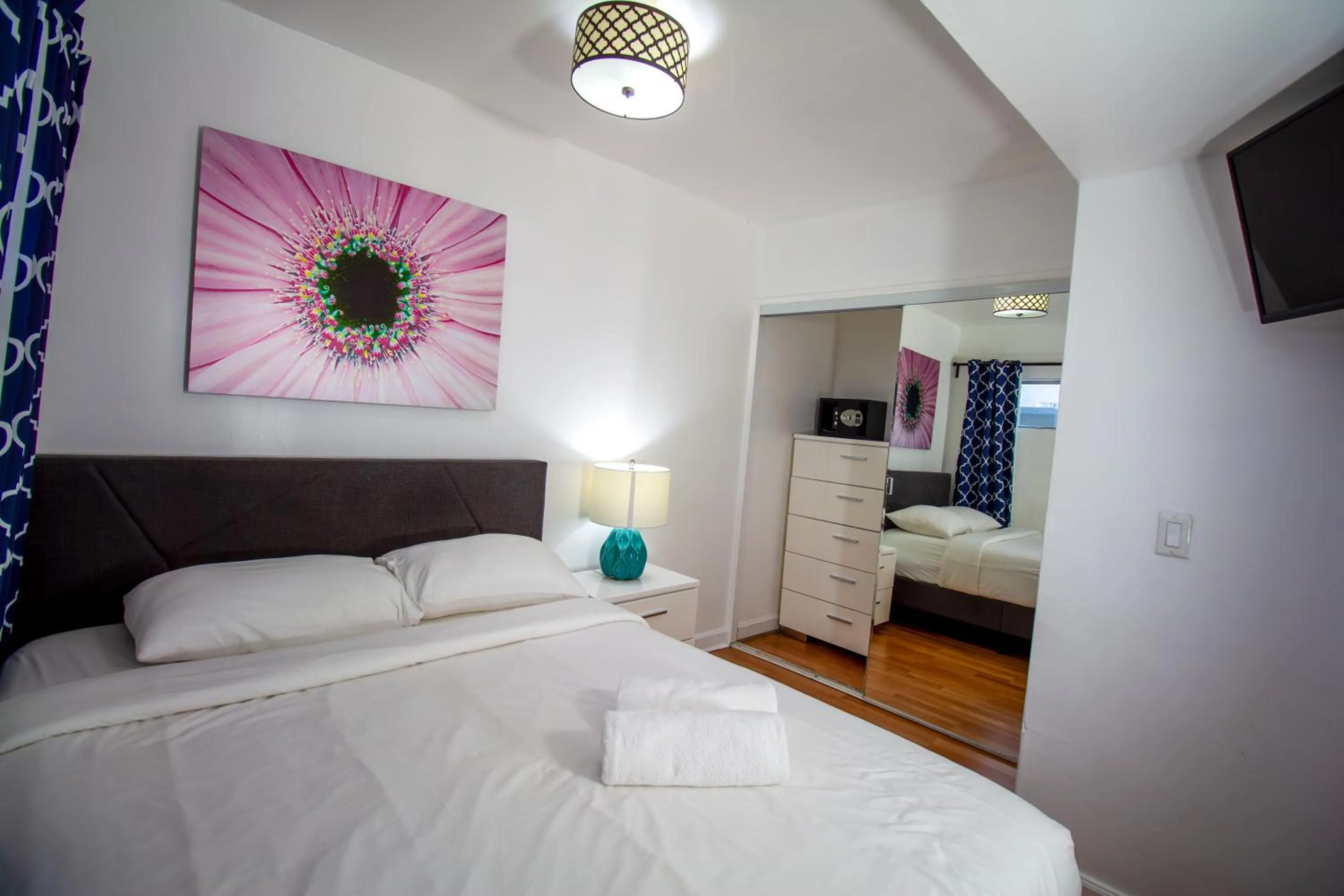 Bed in Casa Gaby Apartments Part of the Oasis Casita Collection