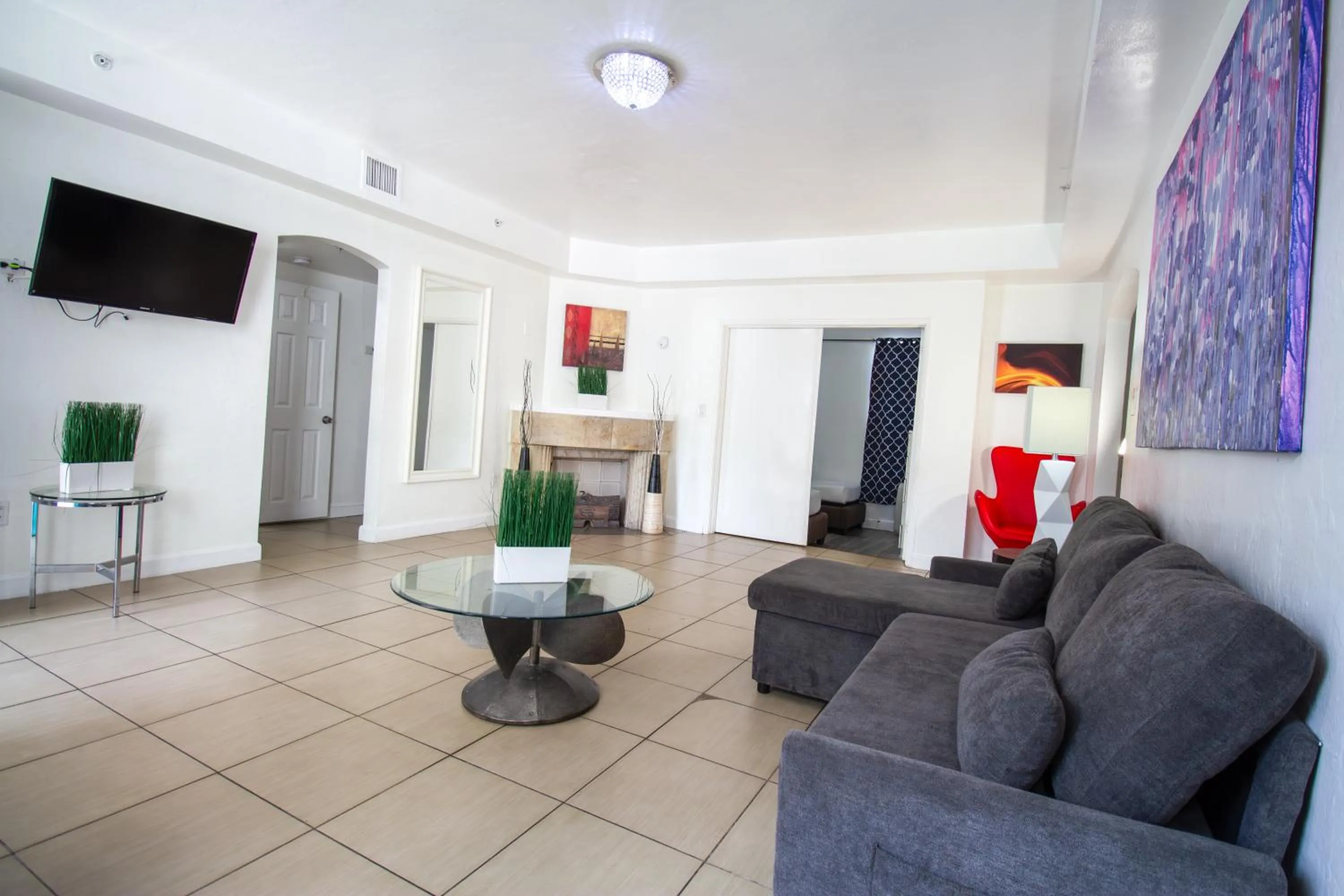 Living room in Casa Gaby Apartments Part of the Oasis Casita Collection