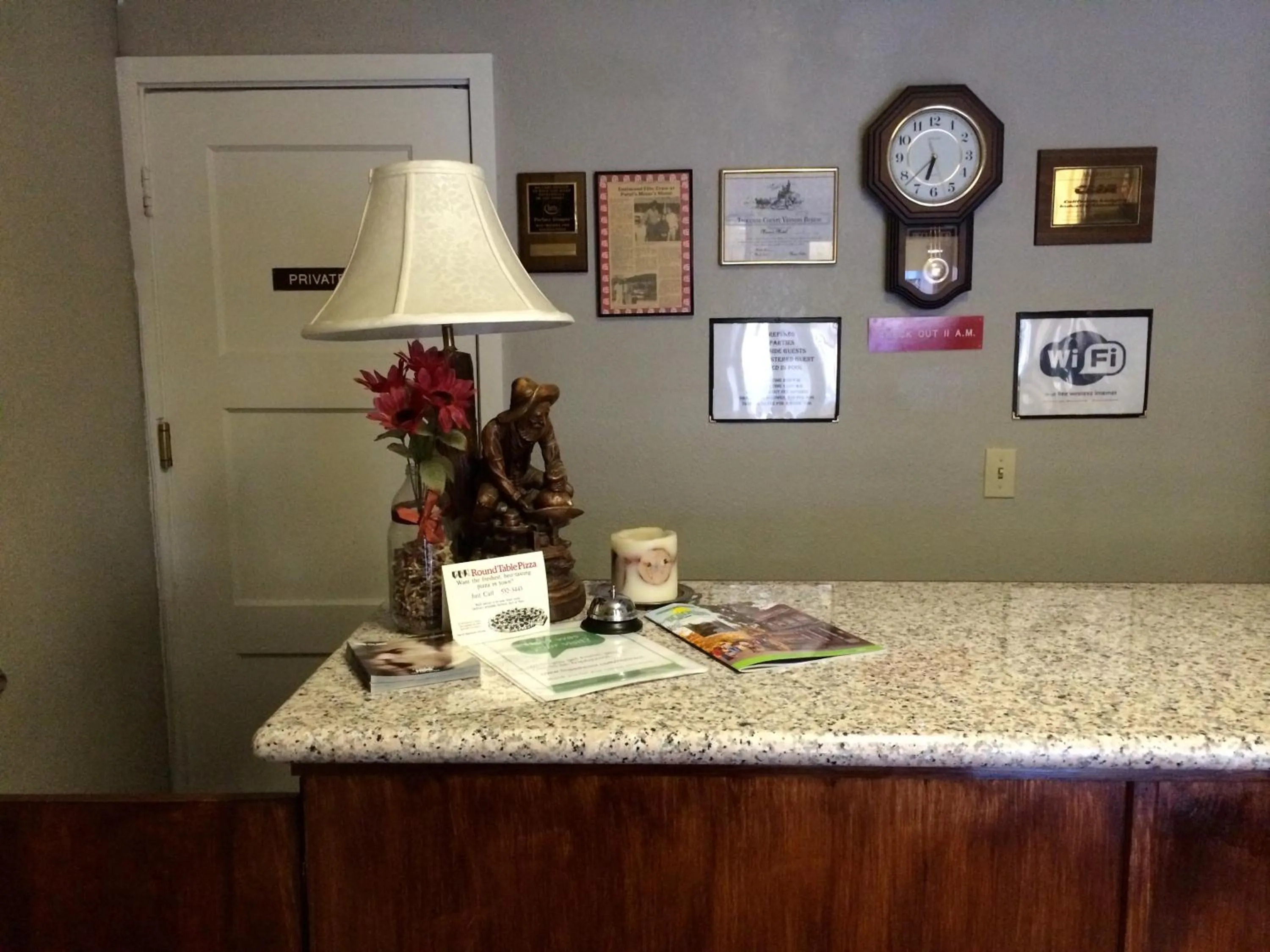 Lobby or reception, Lobby/Reception in Miners Motel Jamestown