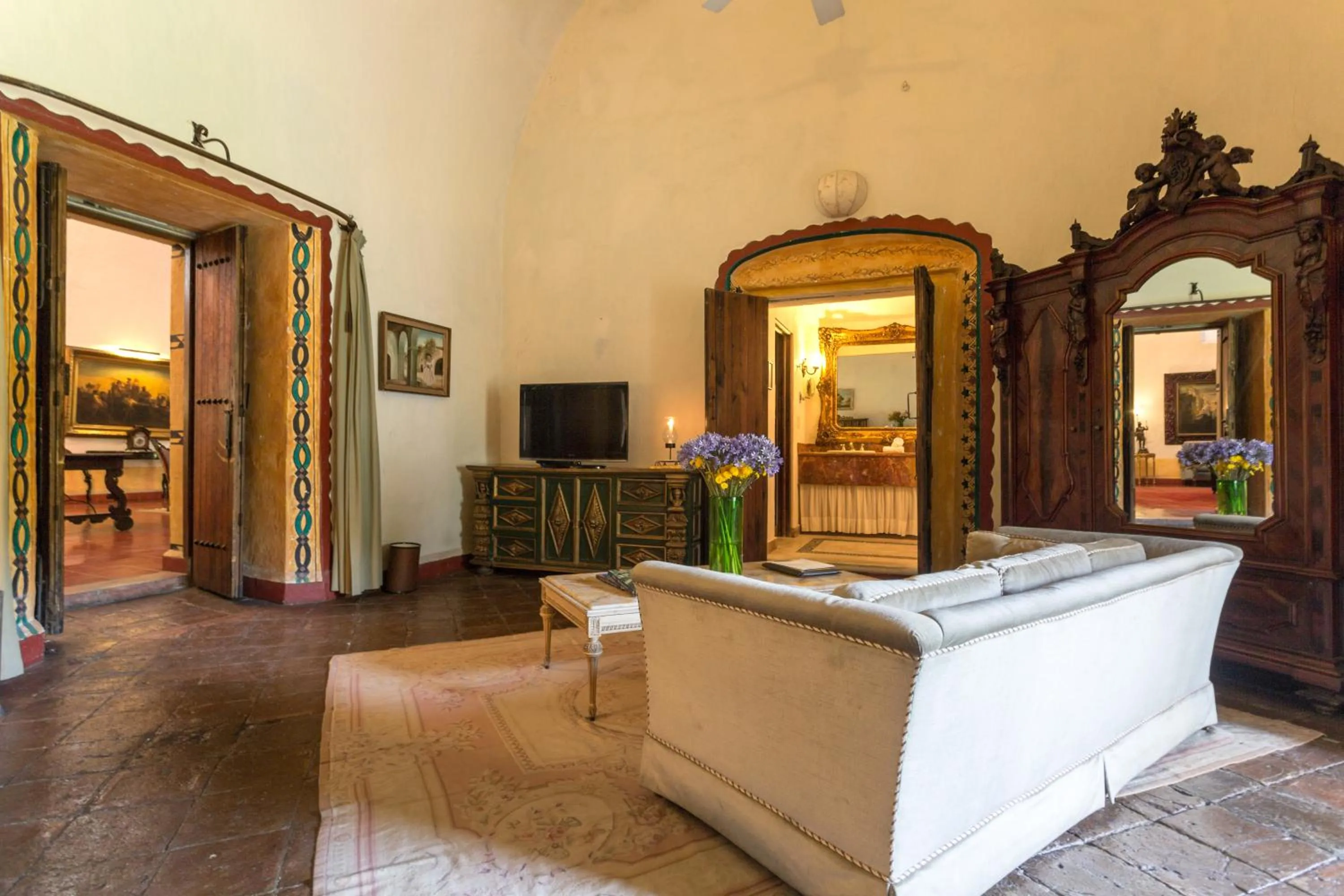 Balcony/Terrace in Hacienda San Gabriel de las Palmas