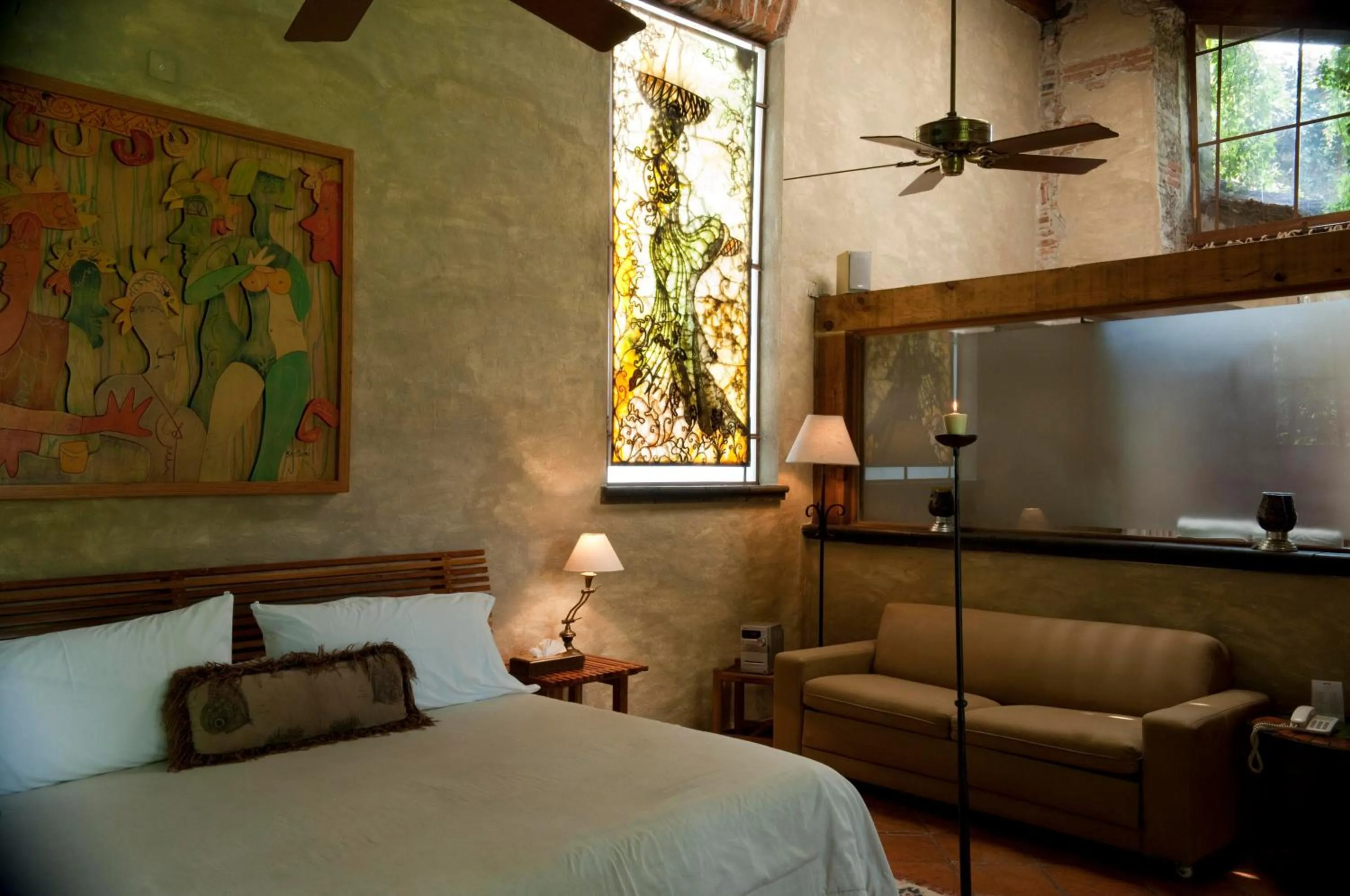 Bed in Hacienda San Gabriel de las Palmas