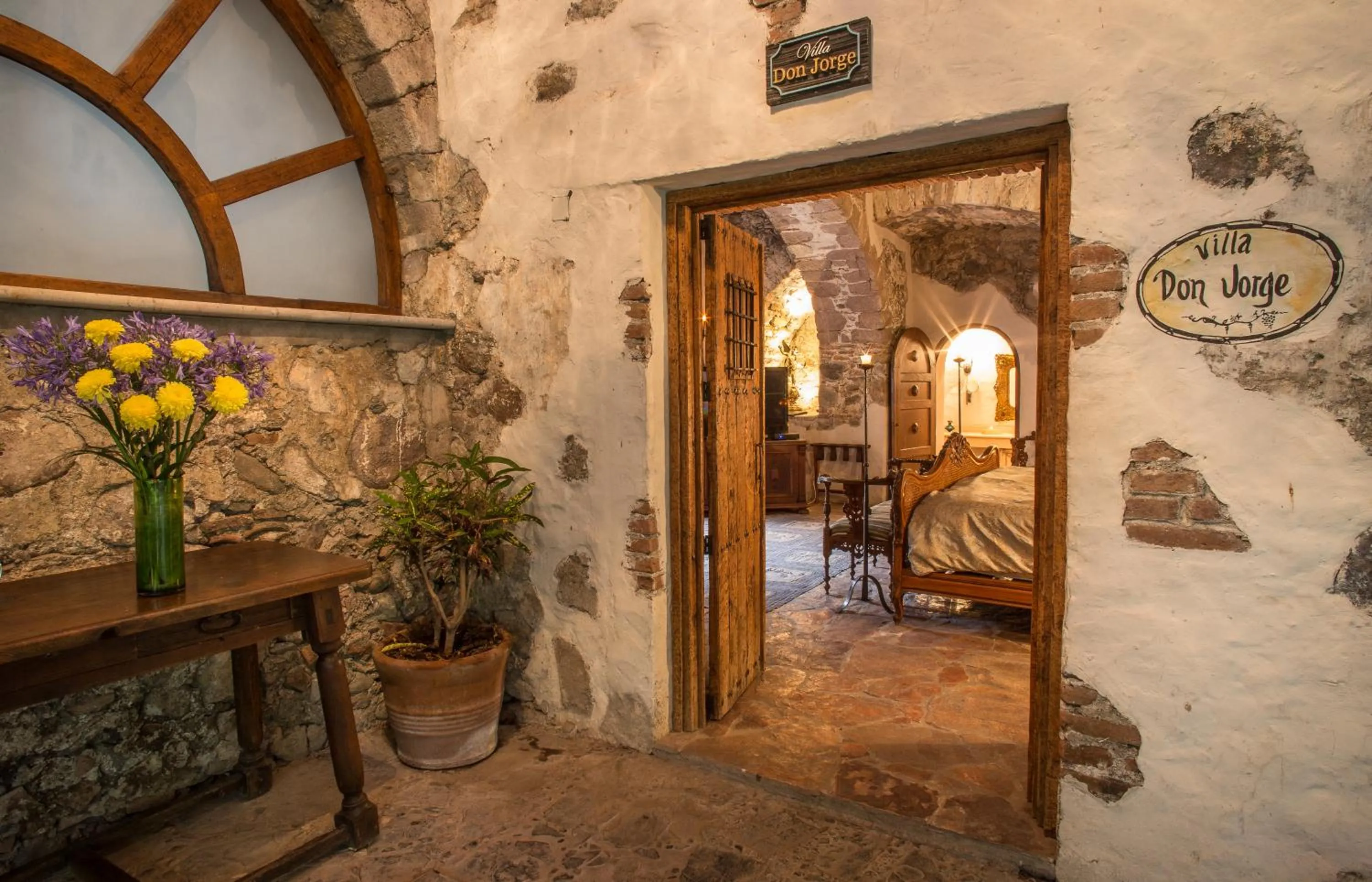 Bed in Hacienda San Gabriel de las Palmas
