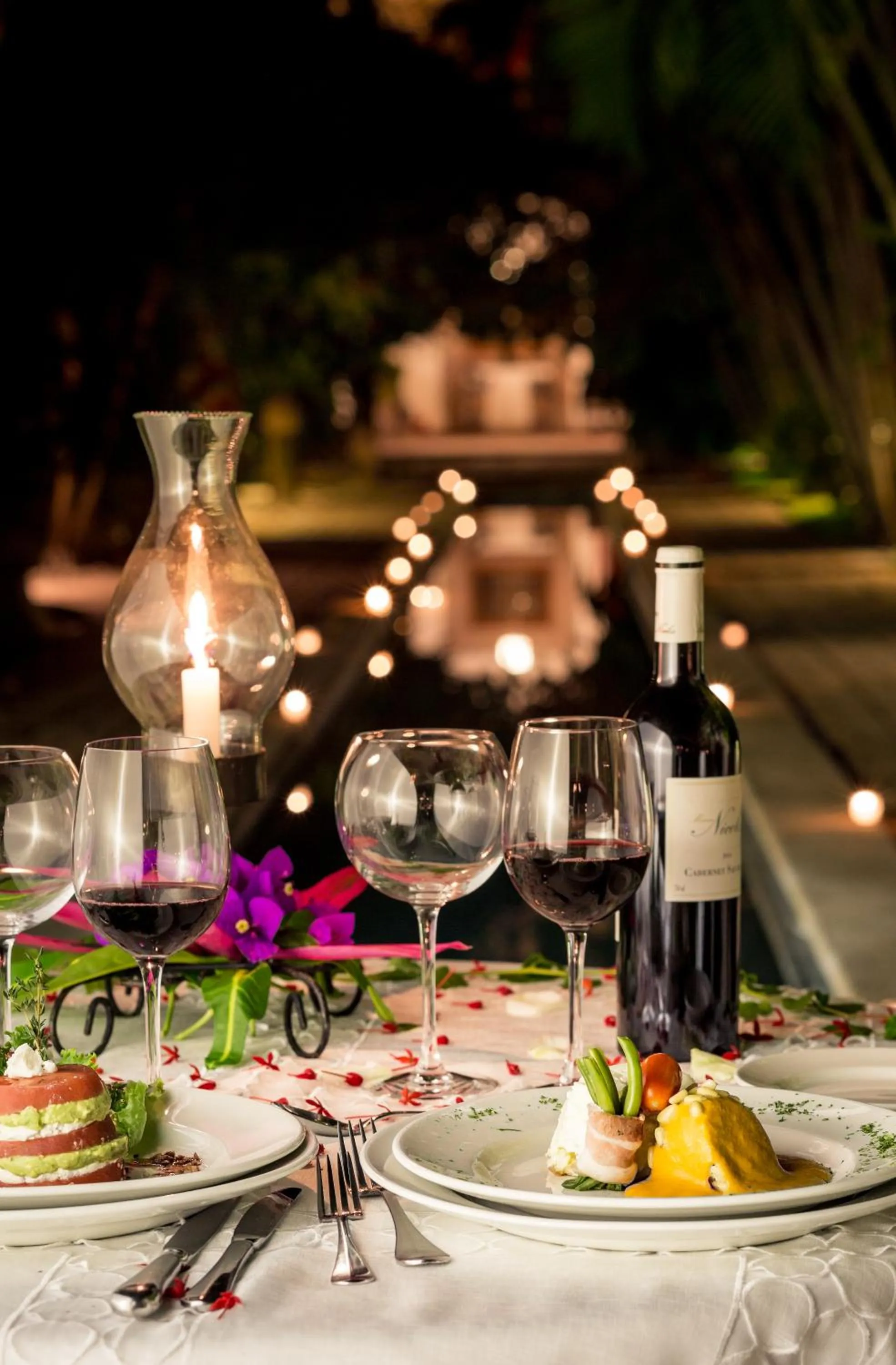 Food and drinks in Hacienda San Gabriel de las Palmas