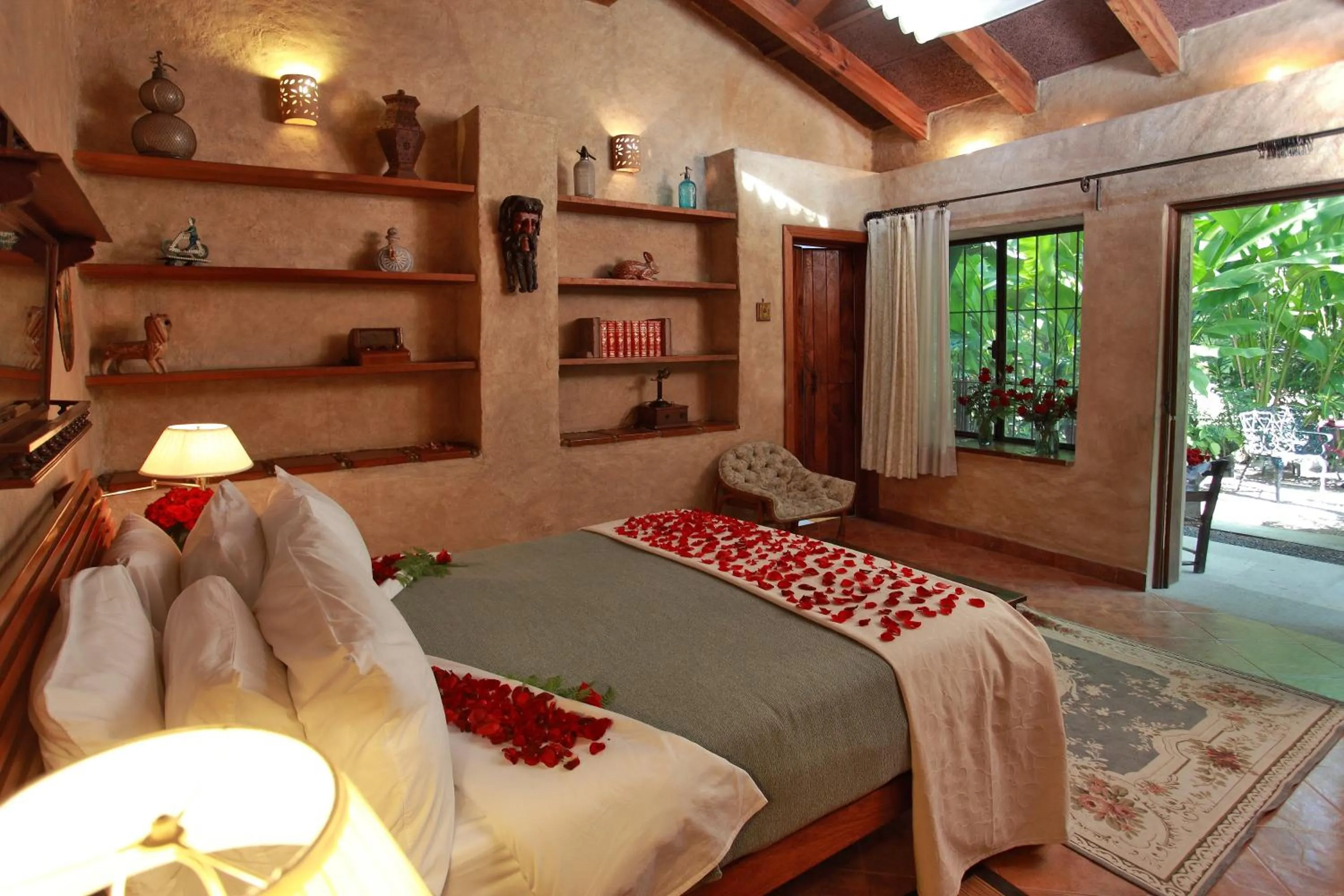 Bed in Hacienda San Gabriel de las Palmas