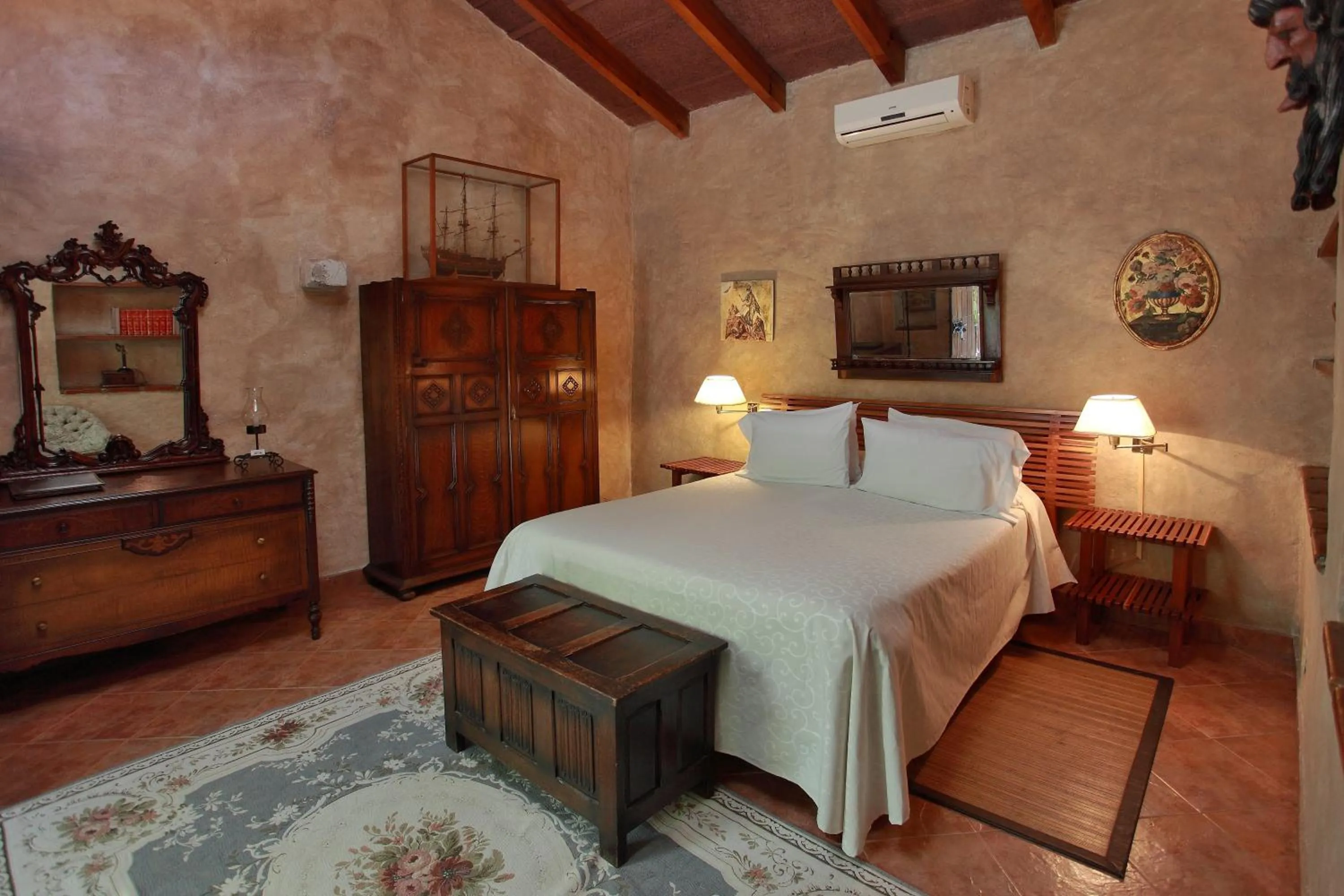 Bed in Hacienda San Gabriel de las Palmas