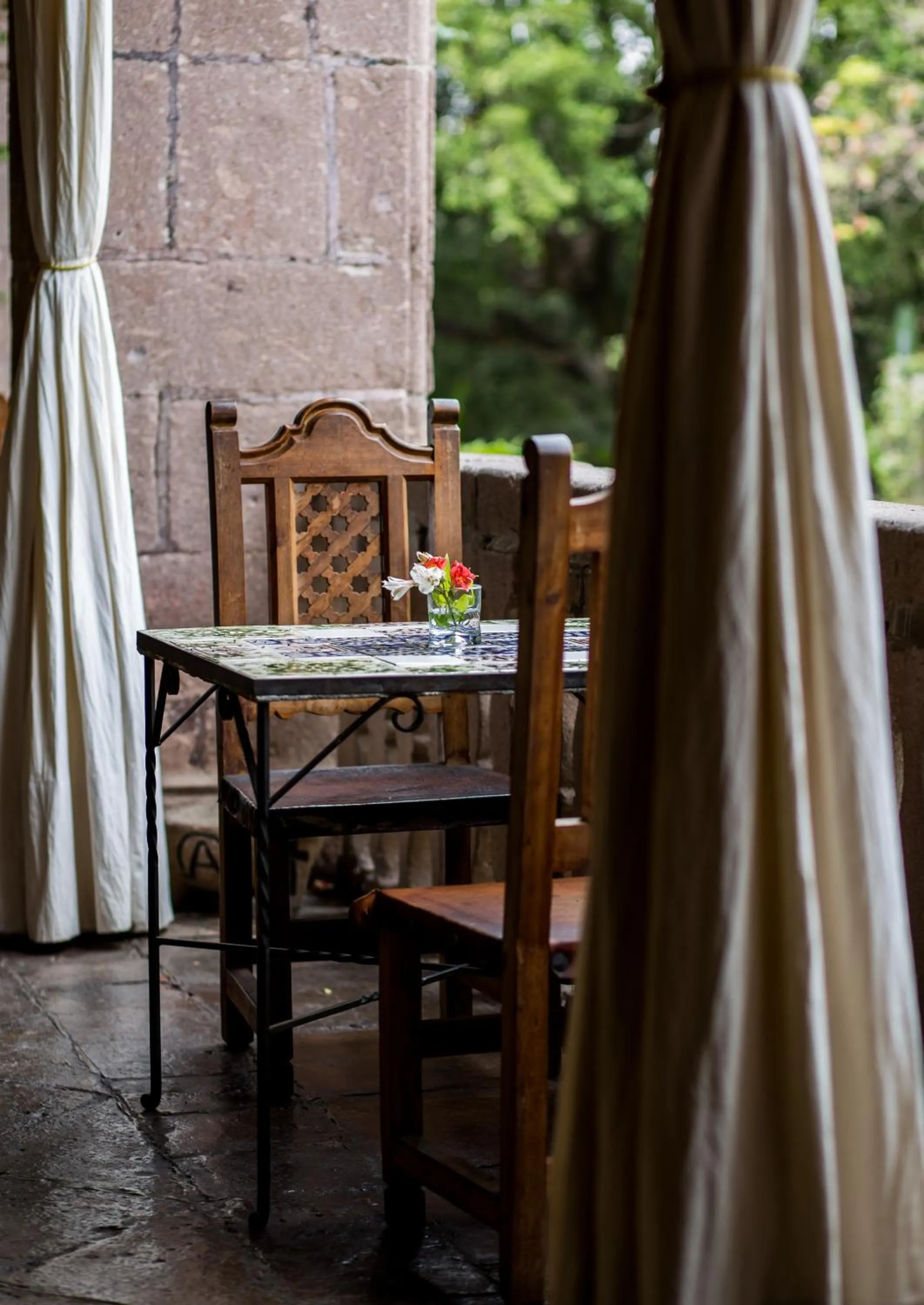 Patio in Hacienda San Gabriel de las Palmas