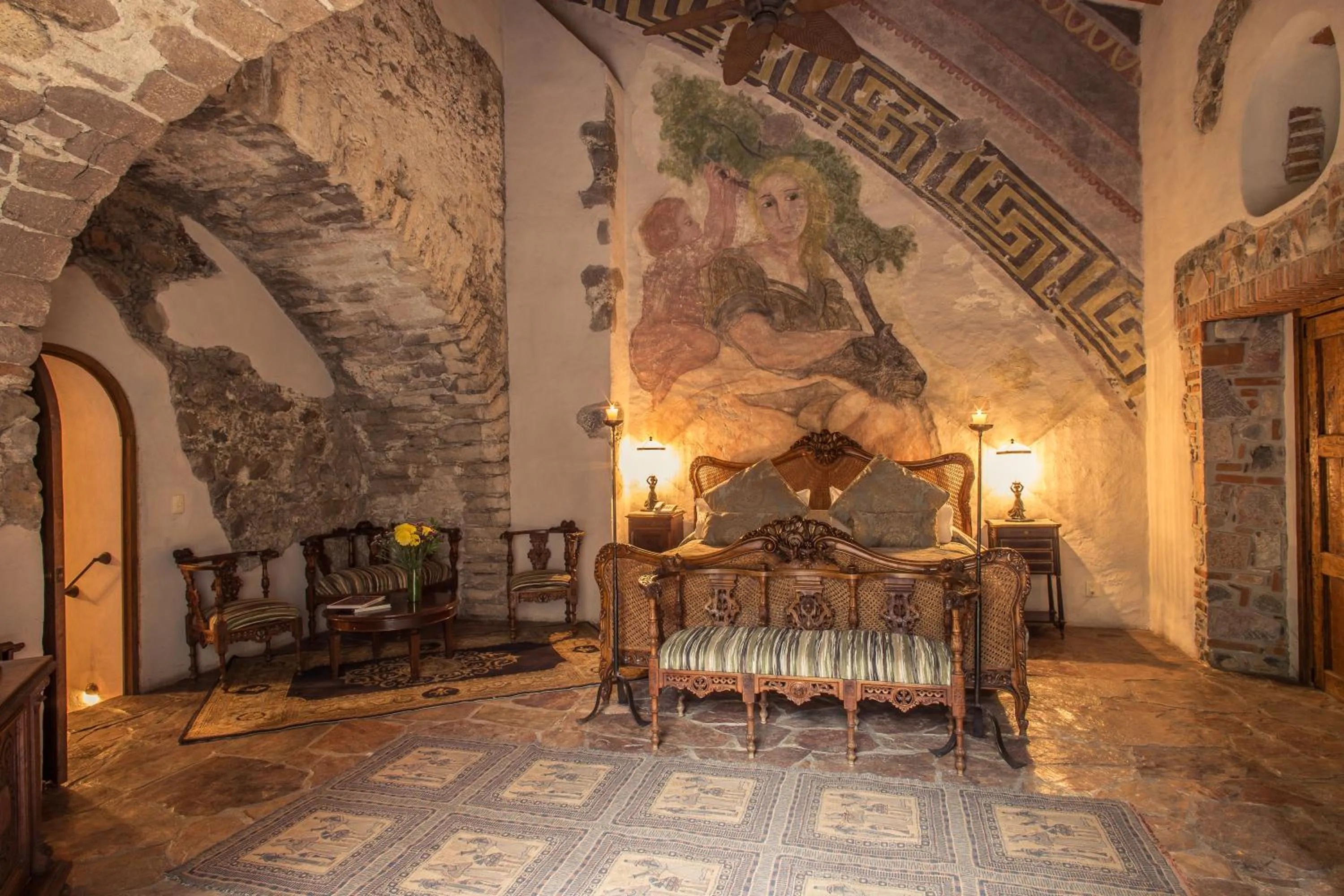 Bedroom in Hacienda San Gabriel de las Palmas