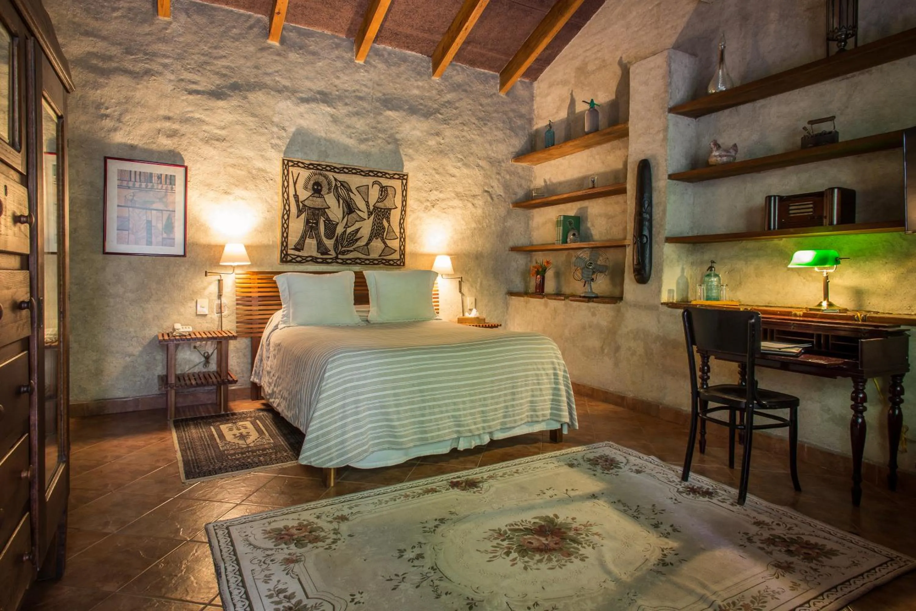 Bedroom, Bed in Hacienda San Gabriel de las Palmas
