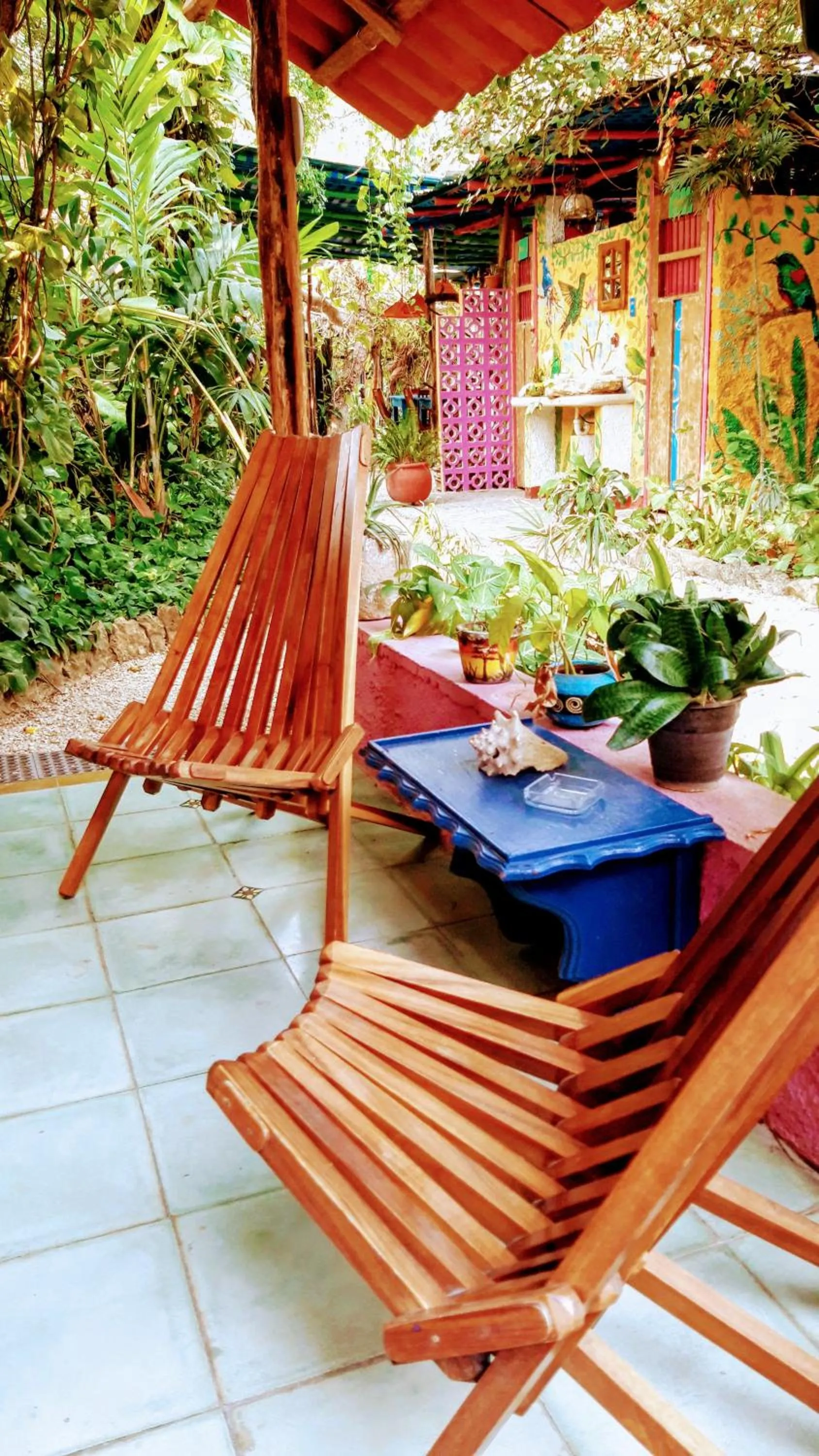 Balcony/Terrace in Hostel Candelaria