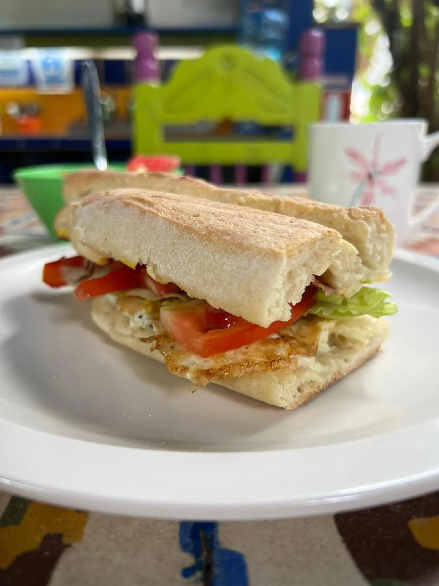 Breakfast in Hostel Candelaria