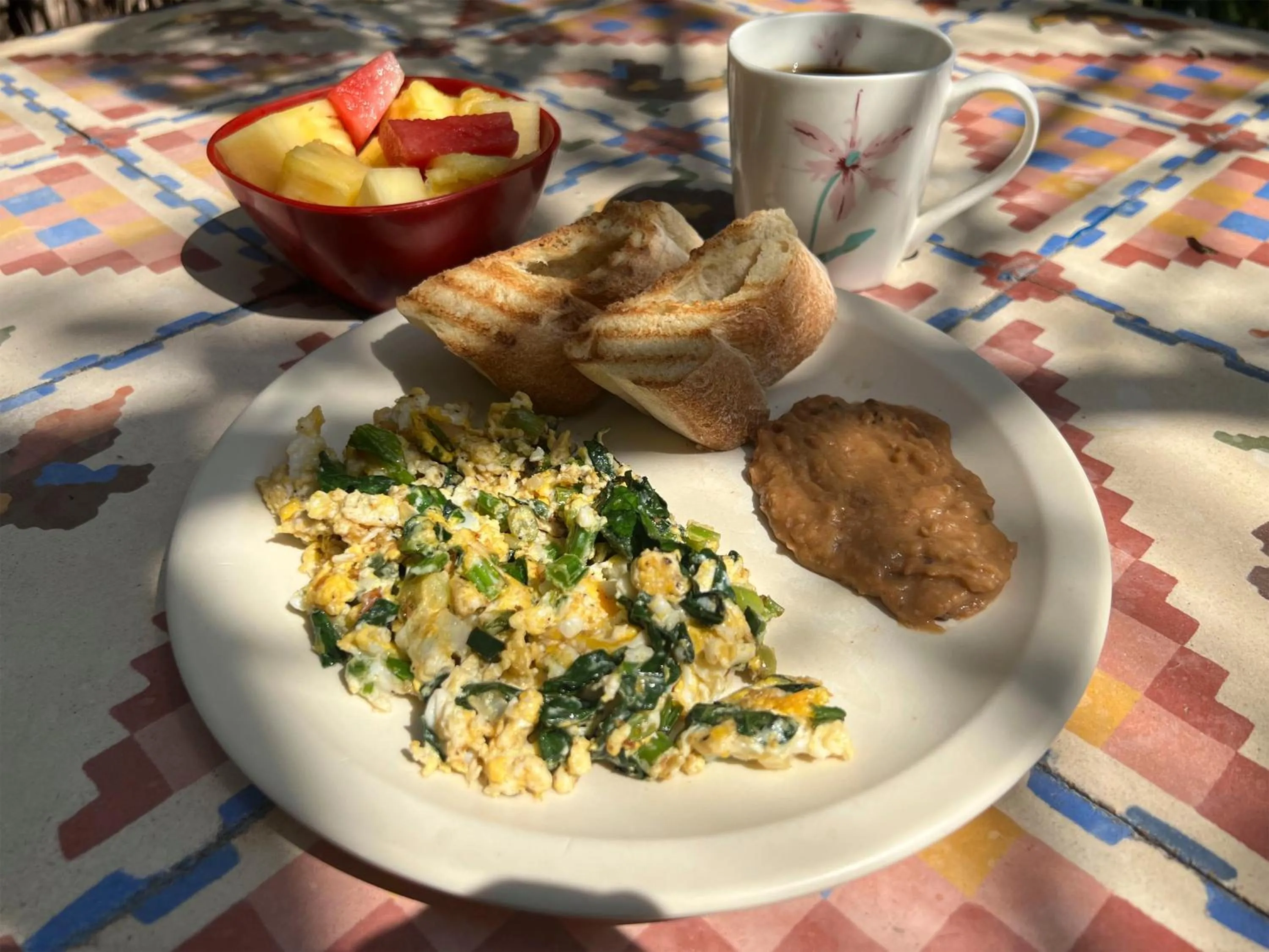 Breakfast in Hostel Candelaria