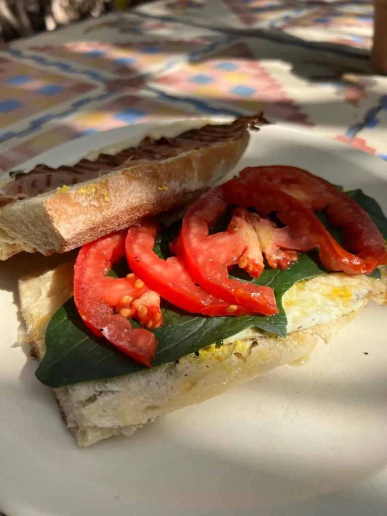Breakfast in Hostel Candelaria