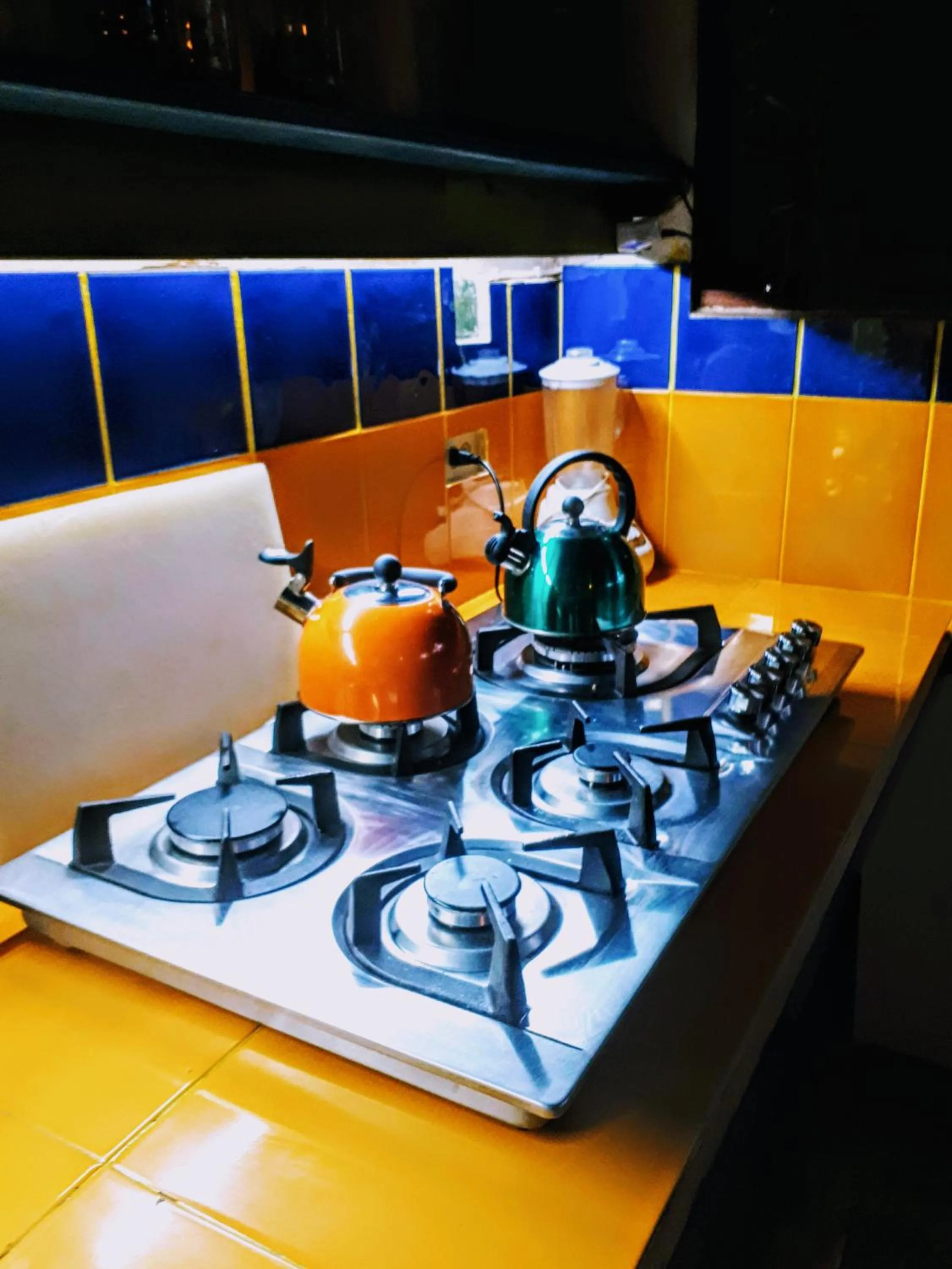 Communal kitchen in Hostel Candelaria