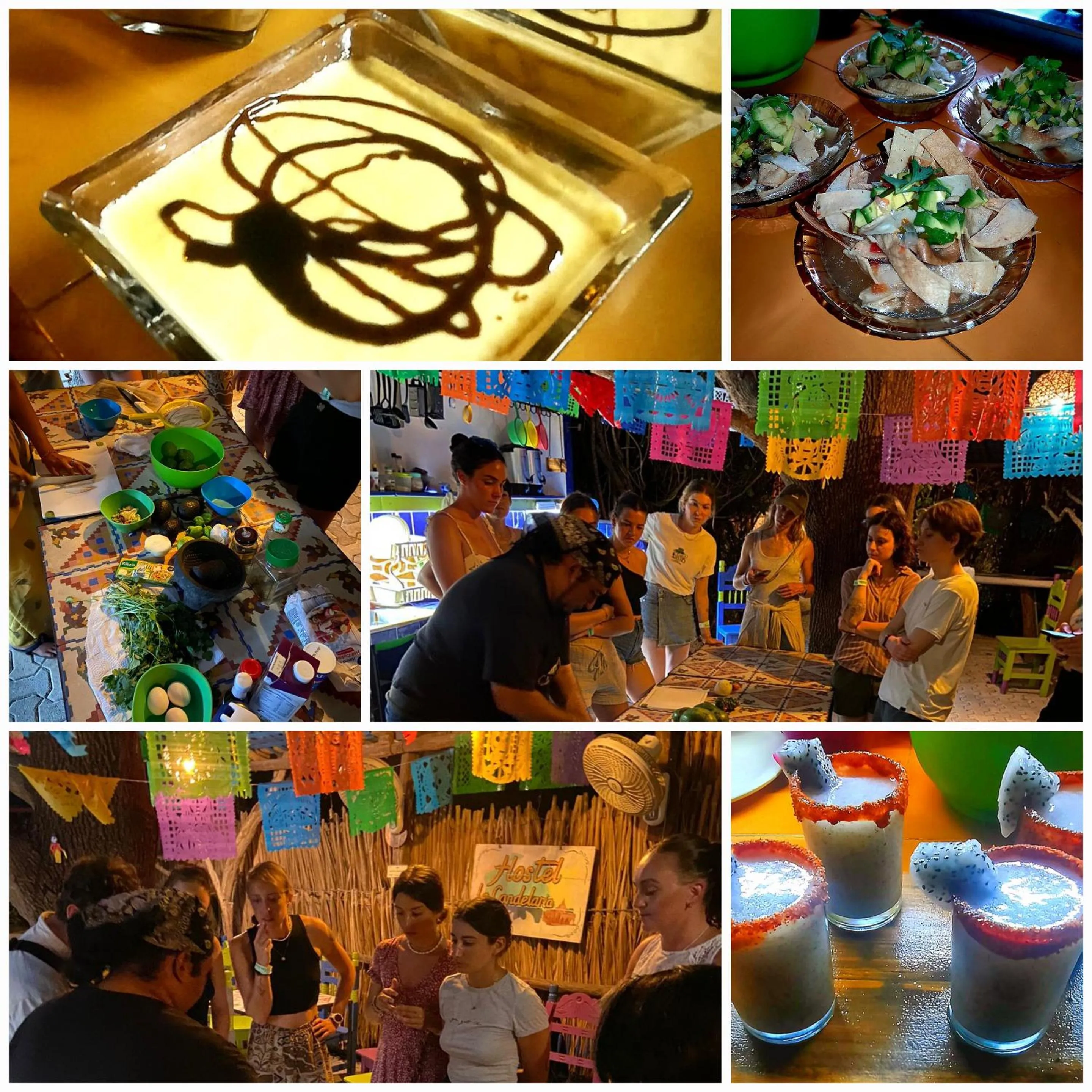 Food close-up in Hostel Candelaria