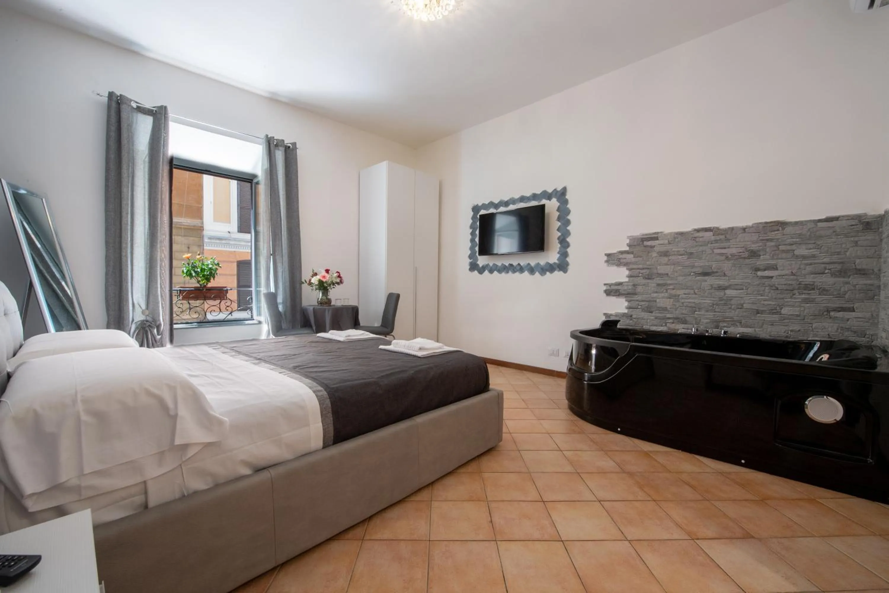 Photo of the whole room, Bed in Imperiale Top