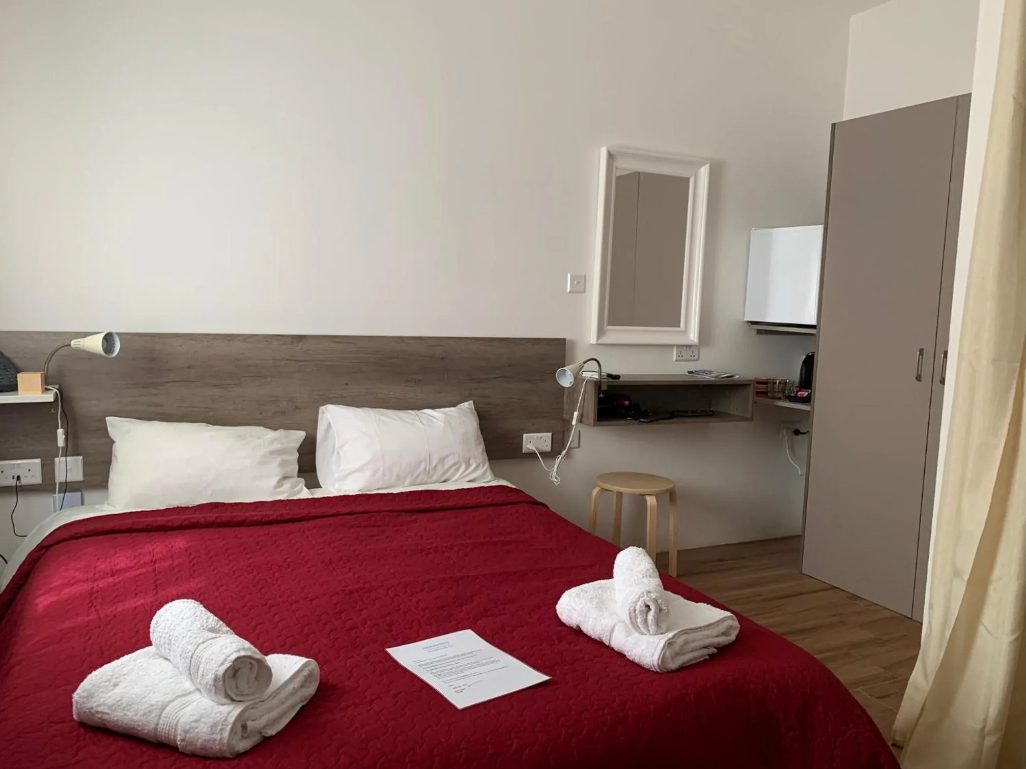 Bed in Island Guesthouse