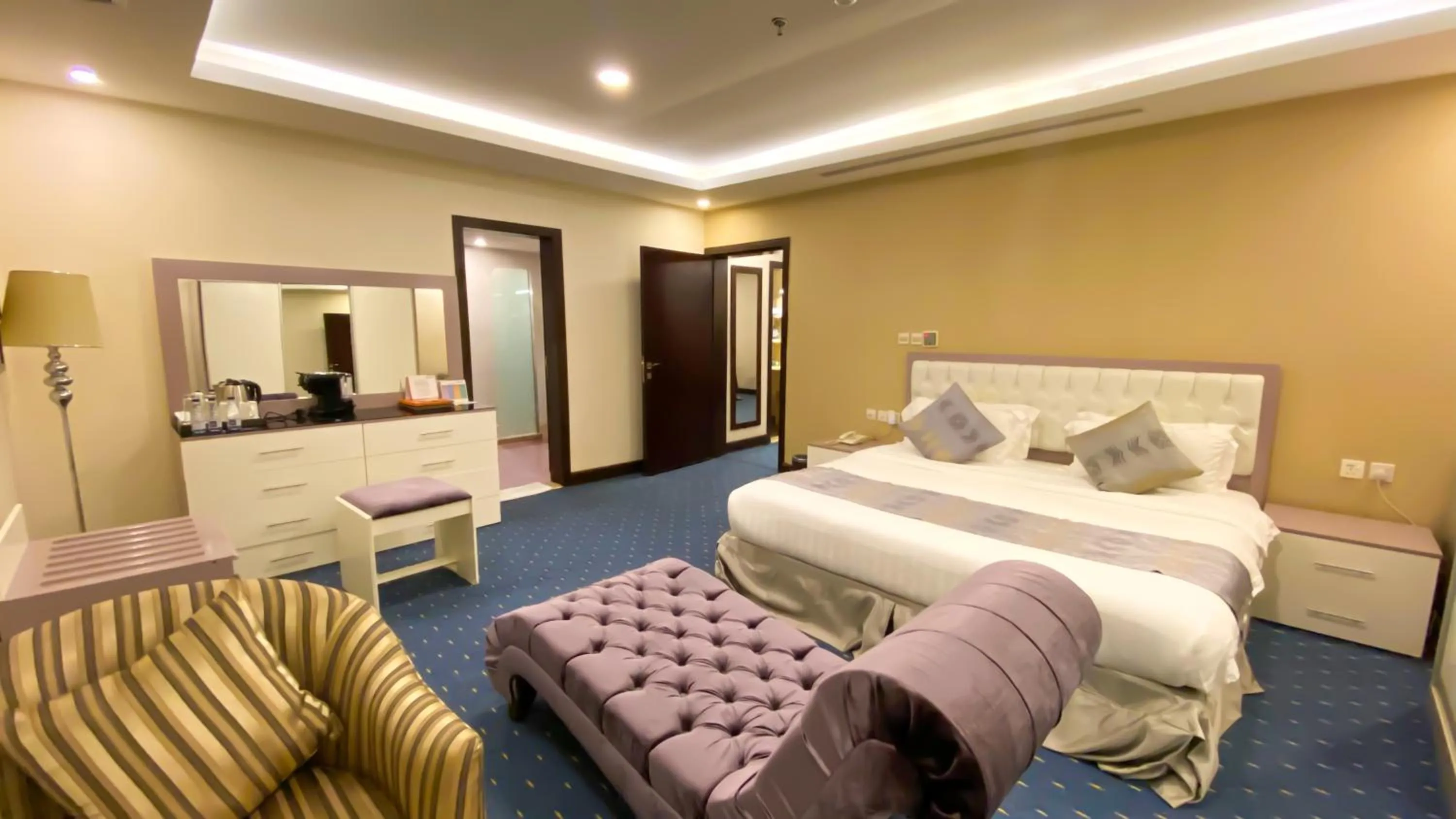 Bed in Al Maali Hotel Jazan
