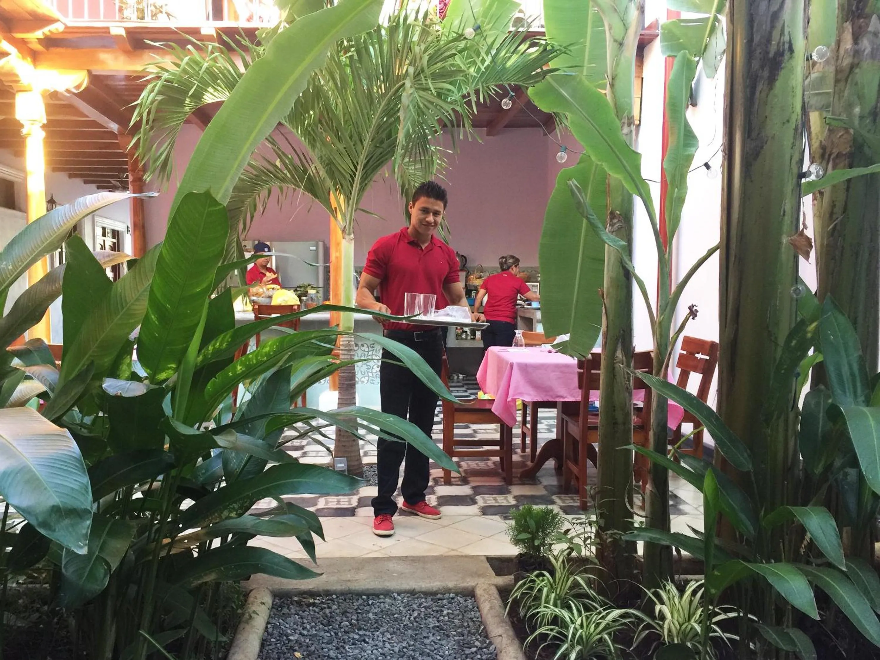 Breakfast in Nest Bar Casita, Granada