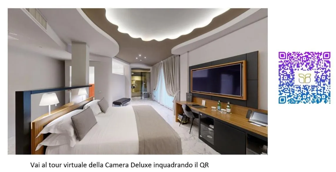 Bed in Borgo San Barbato Resort Spa & Golf