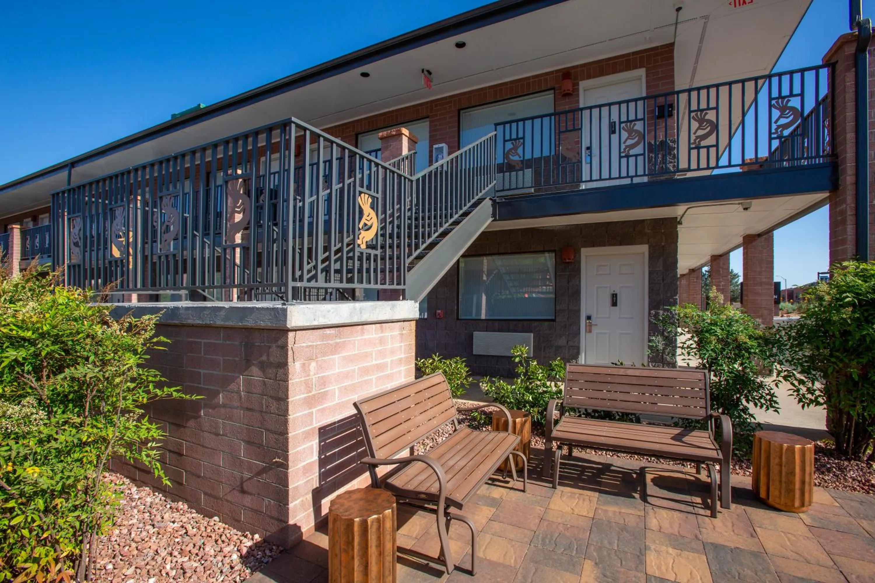 Patio in Kokopelli Inn Sedona, Trademark Collection by Wyndham