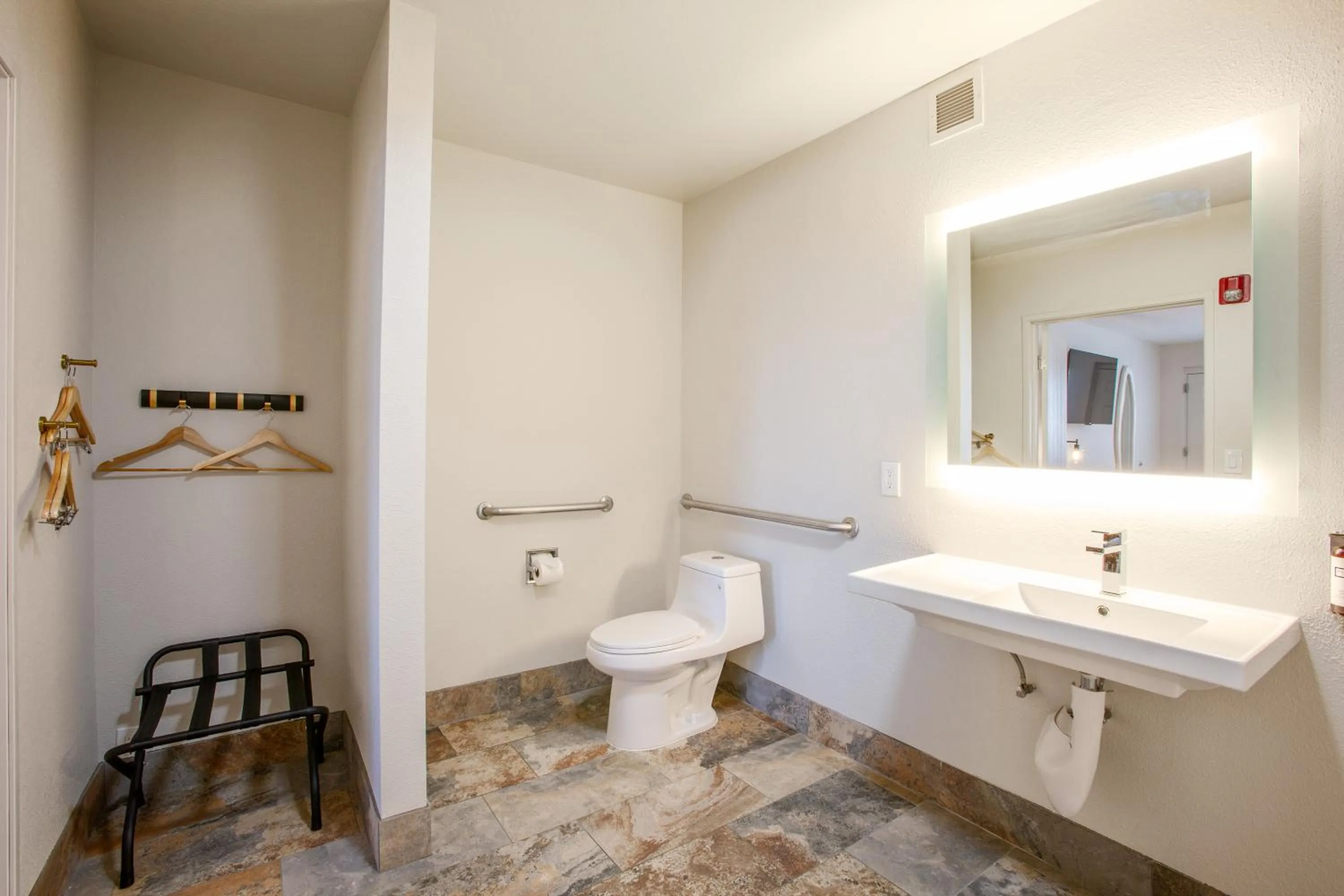 Toilet in Kokopelli Inn Sedona, Trademark Collection by Wyndham