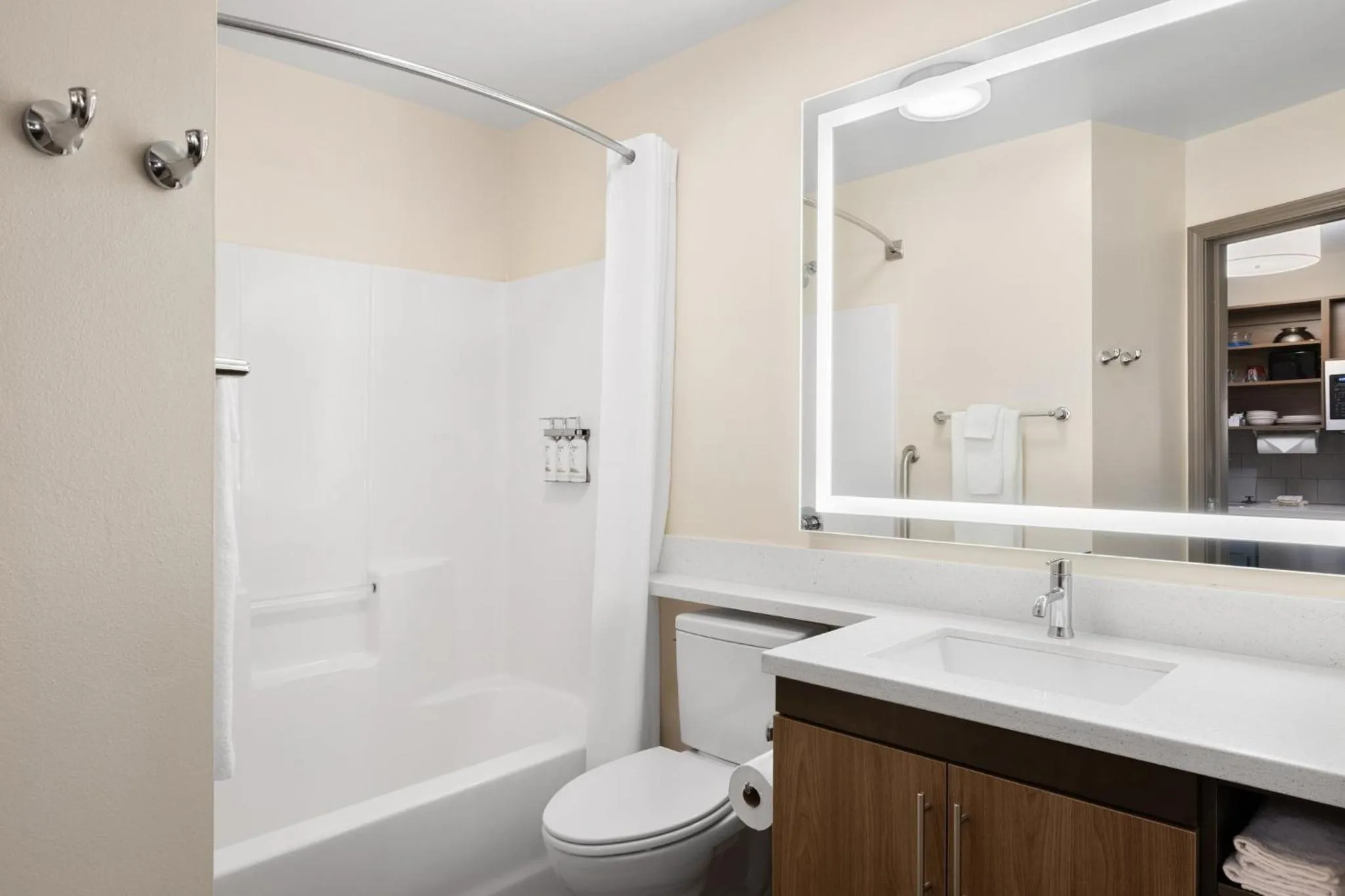 Bathroom in Candlewood Suites Sioux Falls by IHG