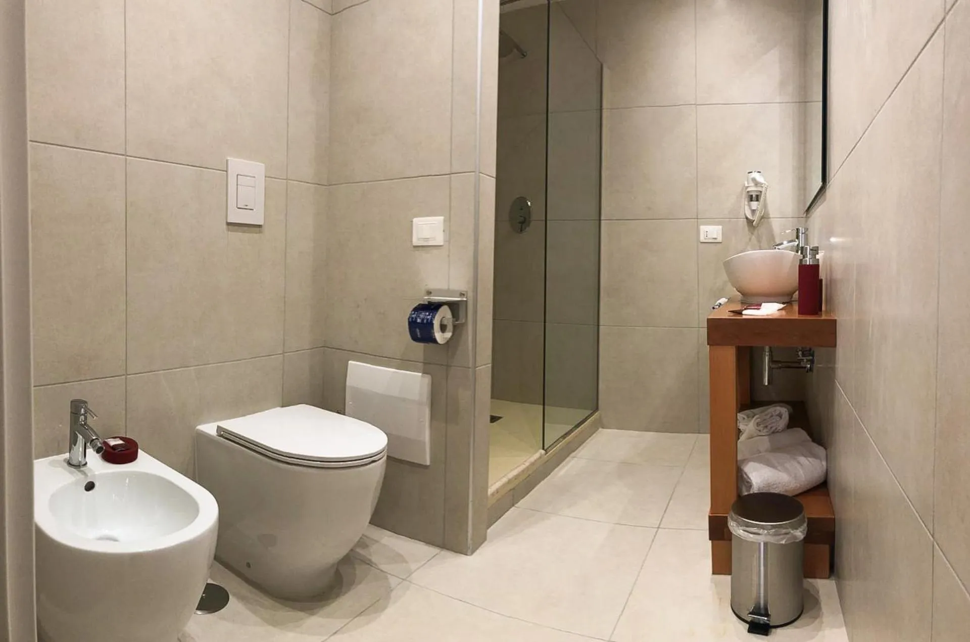 Bathroom in B&B Sosta Flegrea