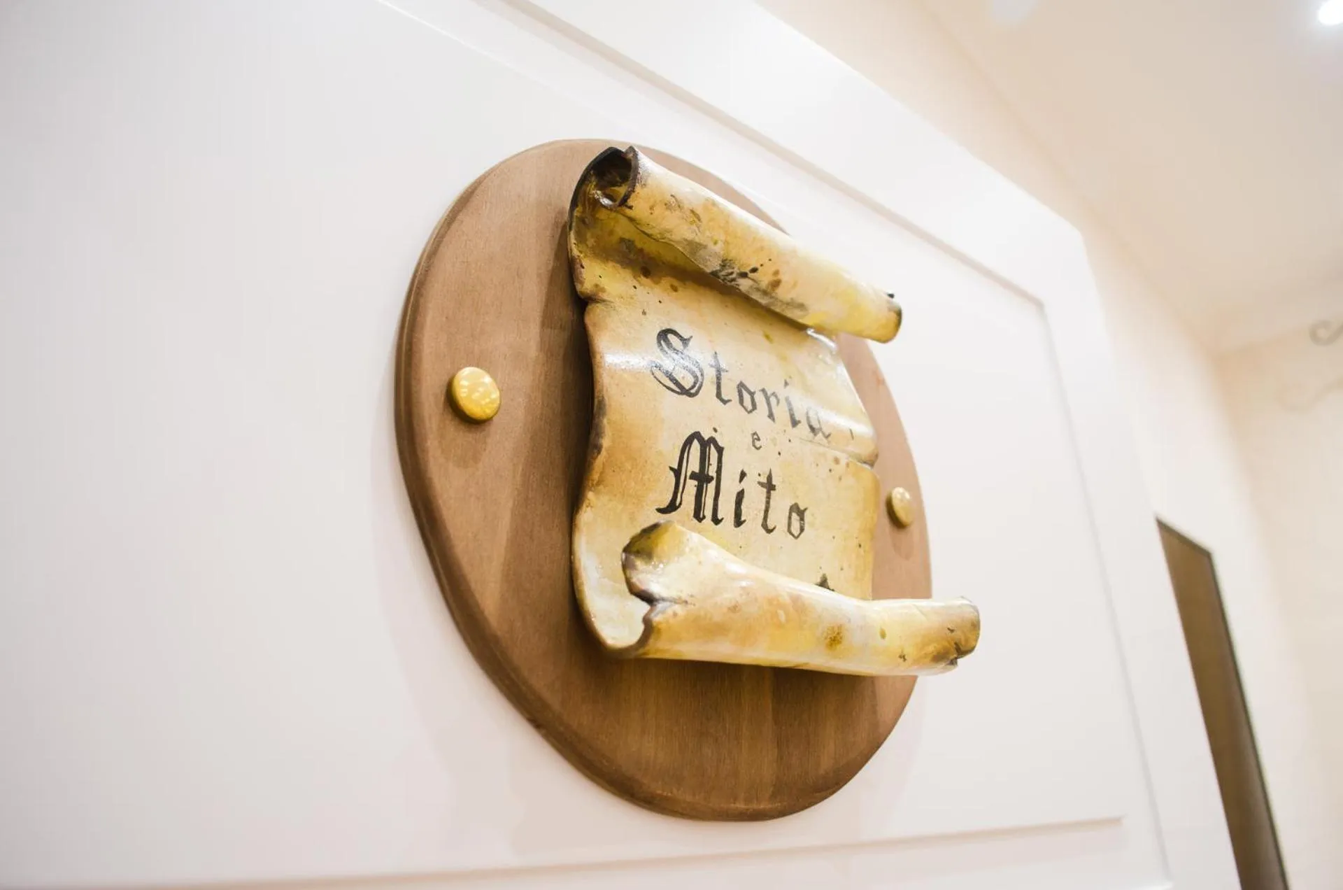 Logo/Certificate/Sign in B&B Sosta Flegrea