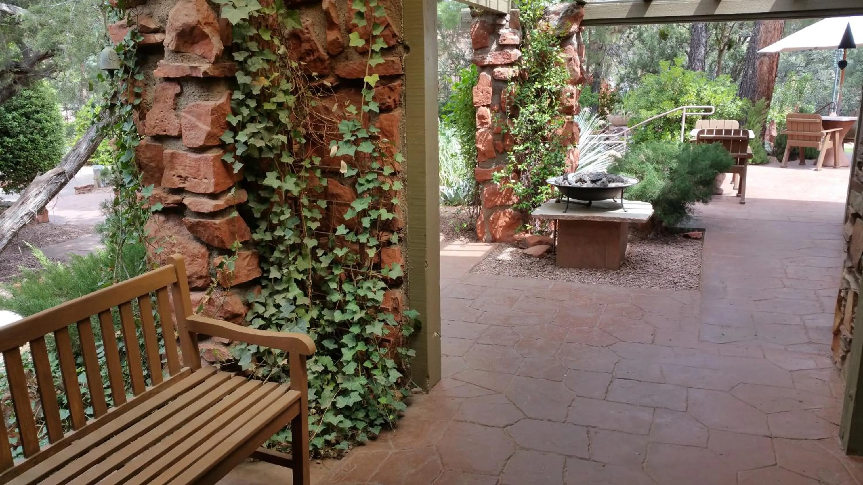 Patio in Lodge at Sedona