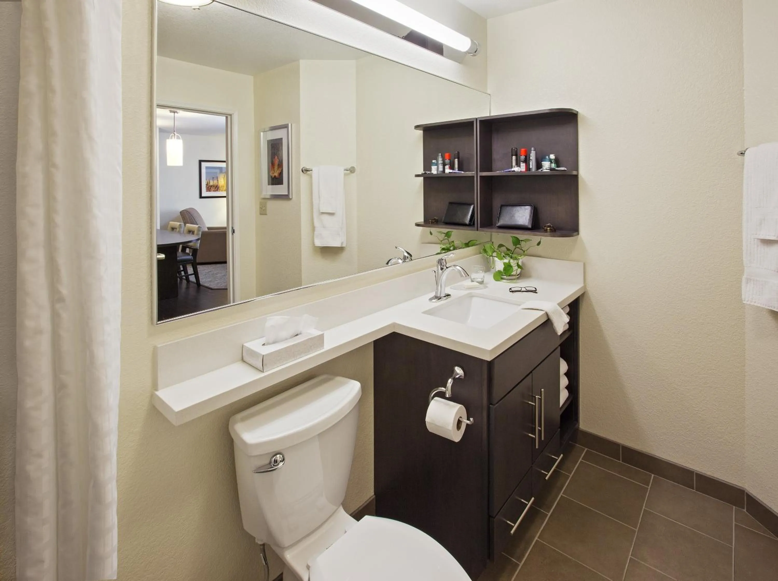 Bathroom in Candlewood Suites North Little Rock by IHG