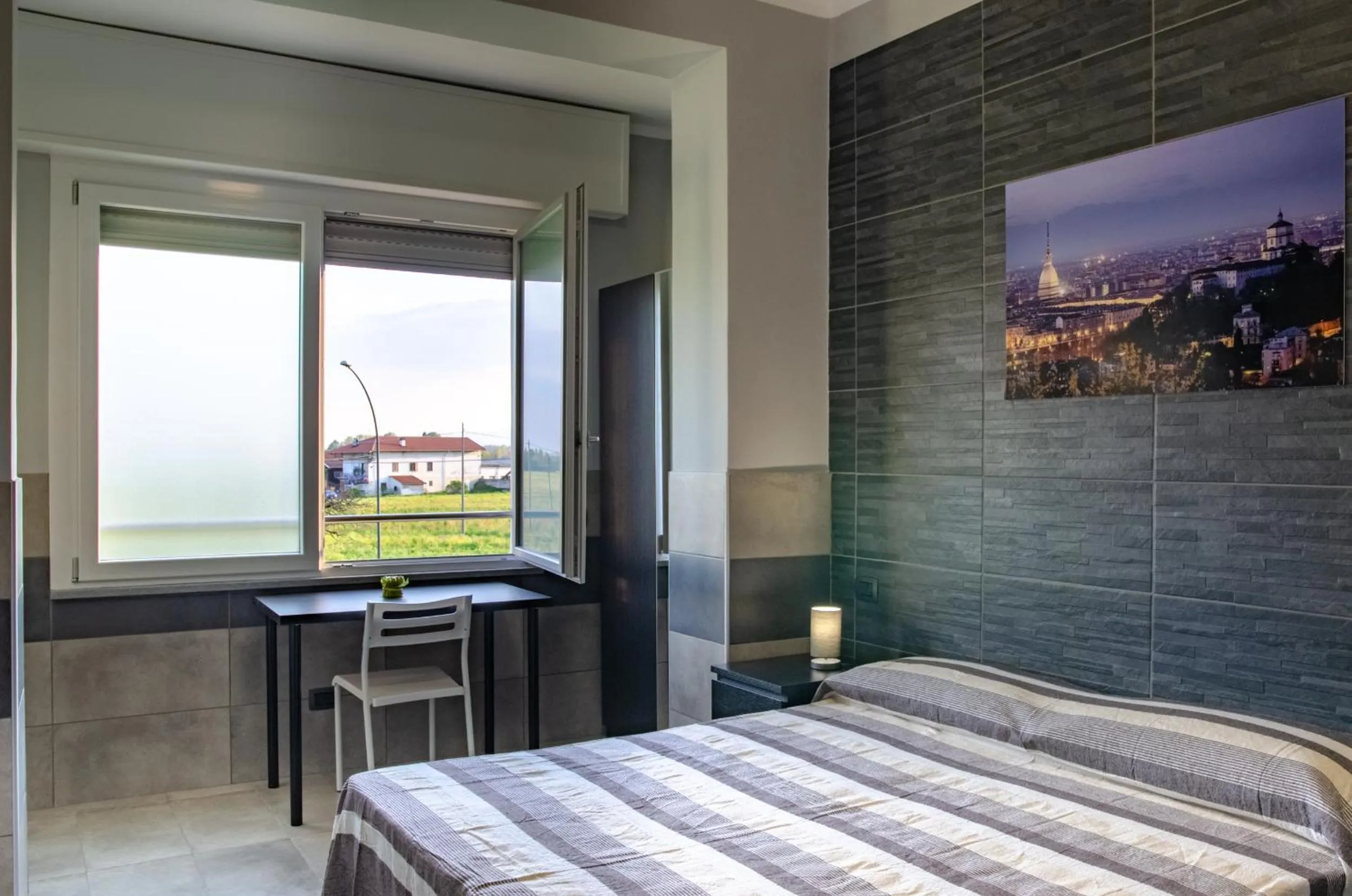 Bed in La Montrucca Camere