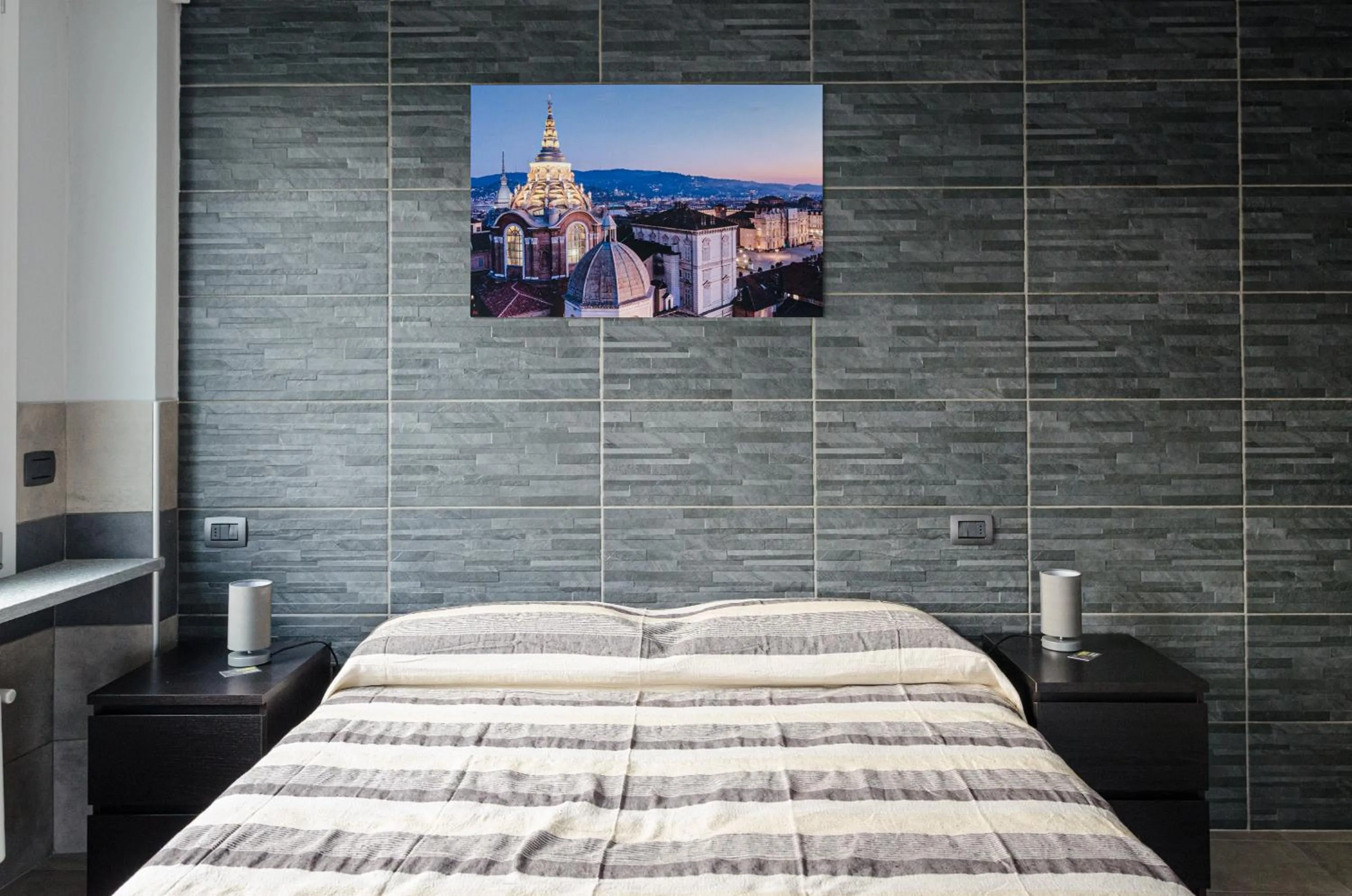 Bed in La Montrucca Camere