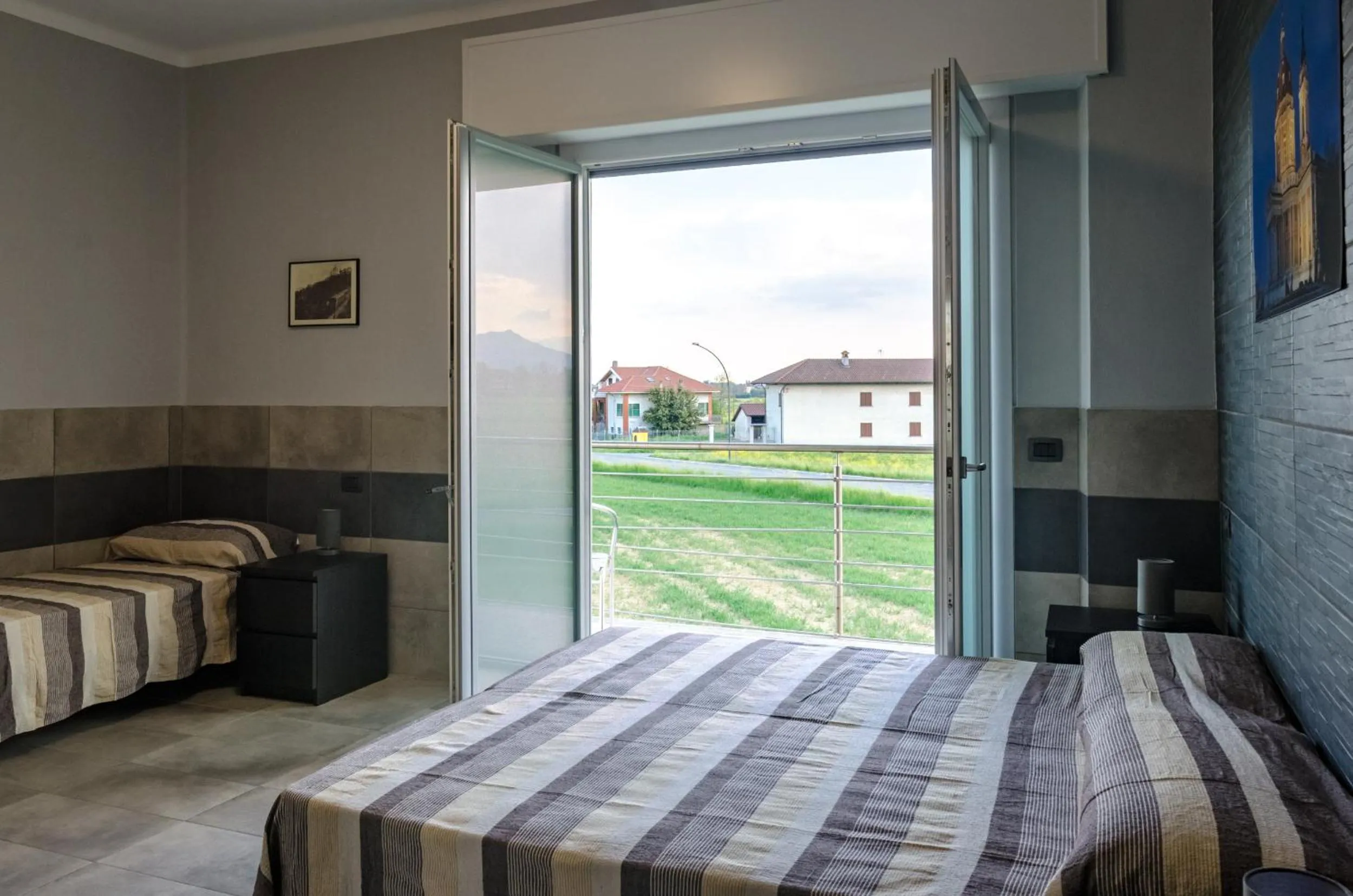 Bed in La Montrucca Camere