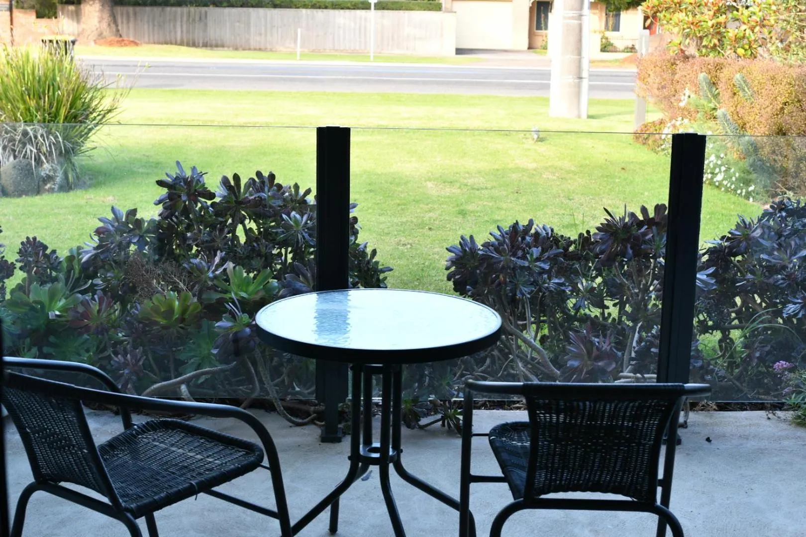 Balcony/Terrace in A1 Motels and Apartments Port Fairy