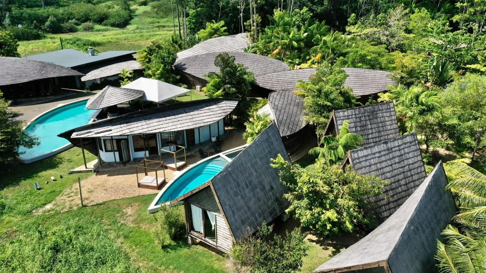 Property building in Houttuyn Wellness River Resort