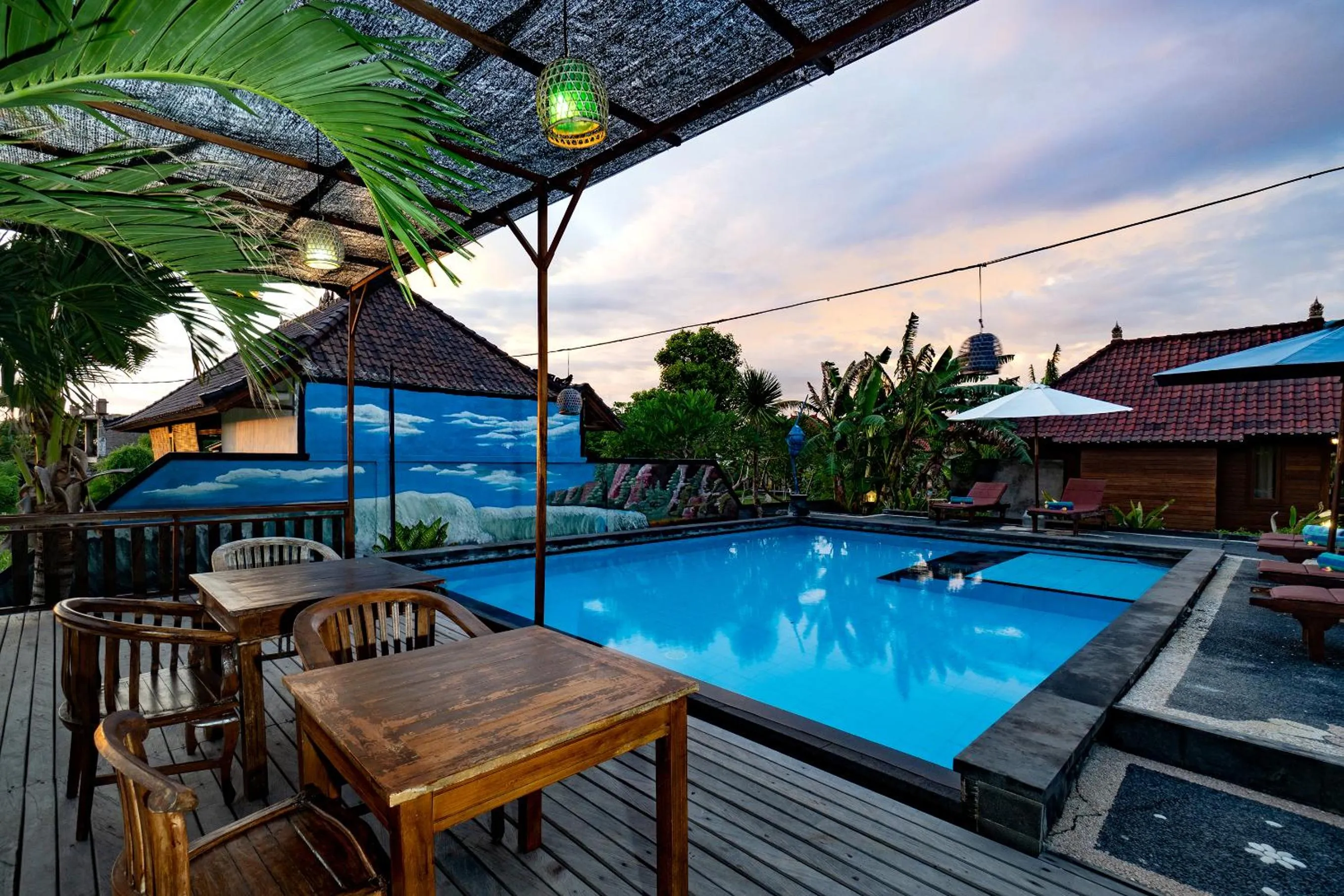 Swimming pool in Sedok Jineng Villa Lembongan