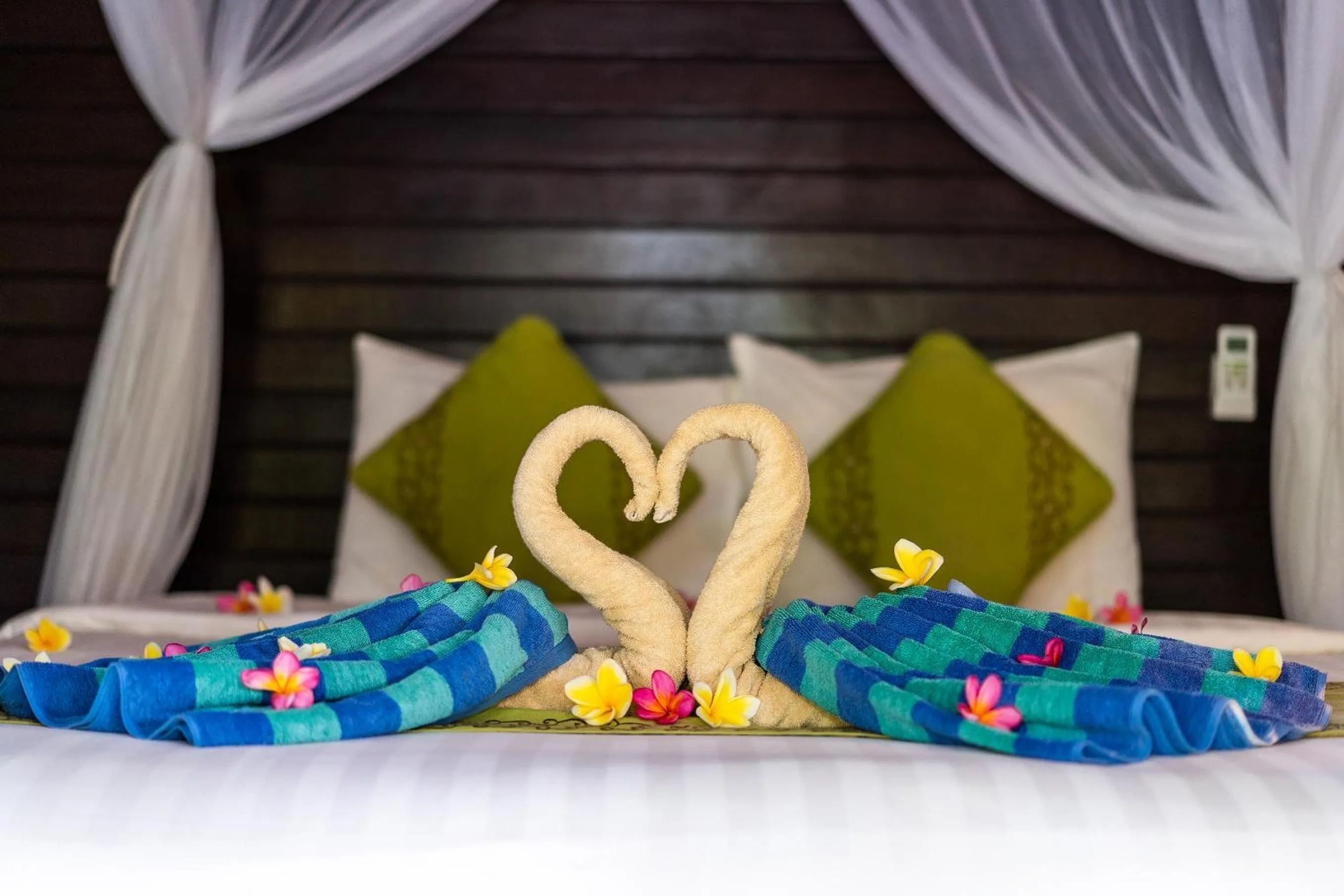 Bed in Sedok Jineng Villa Lembongan