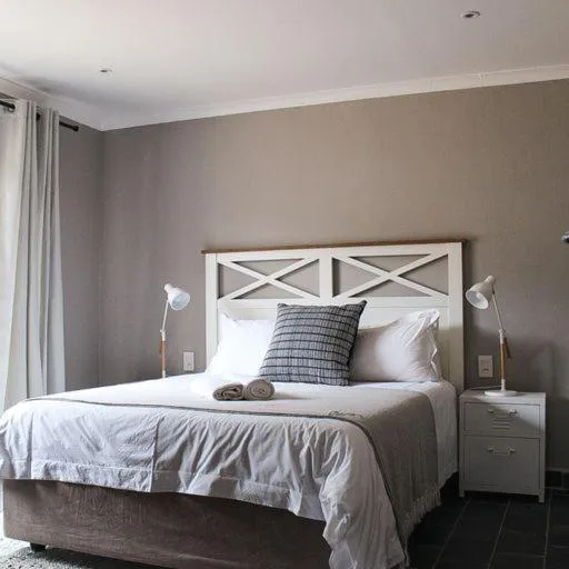 Bedroom, Bed in Modern Farm