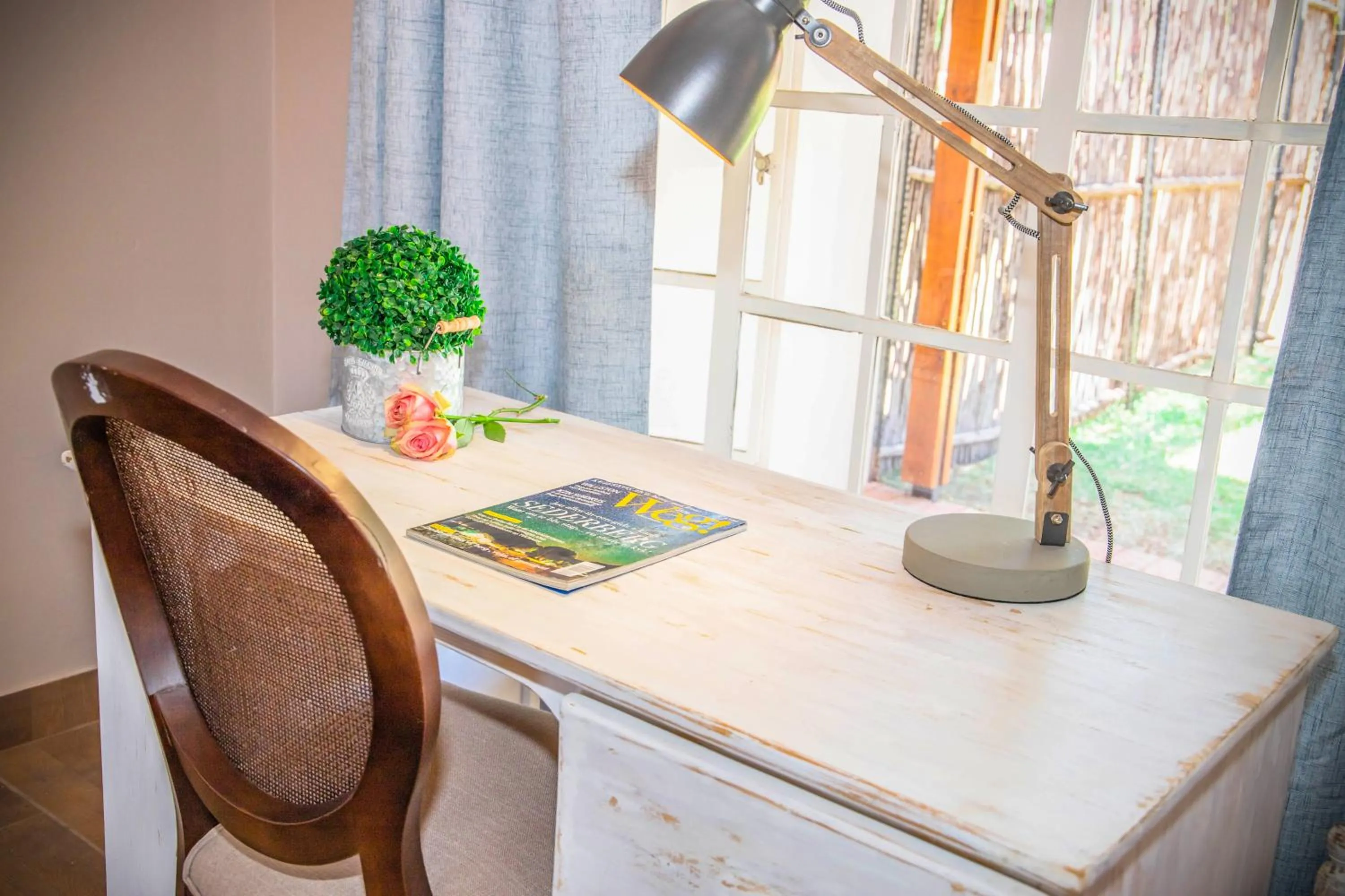 Seating area in Modern Farm