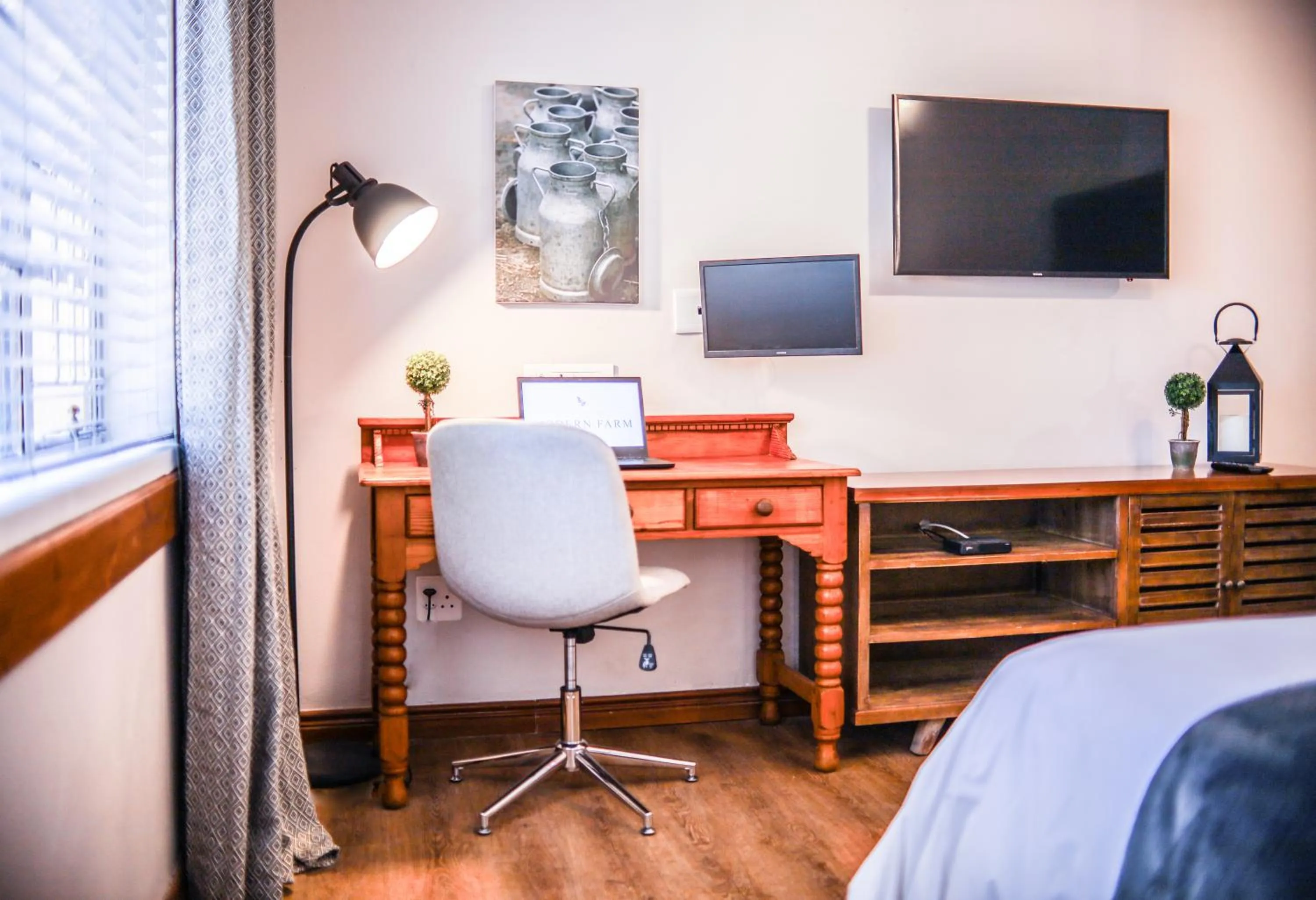 Seating area in Modern Farm