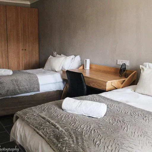 Bedroom, Bed in Modern Farm