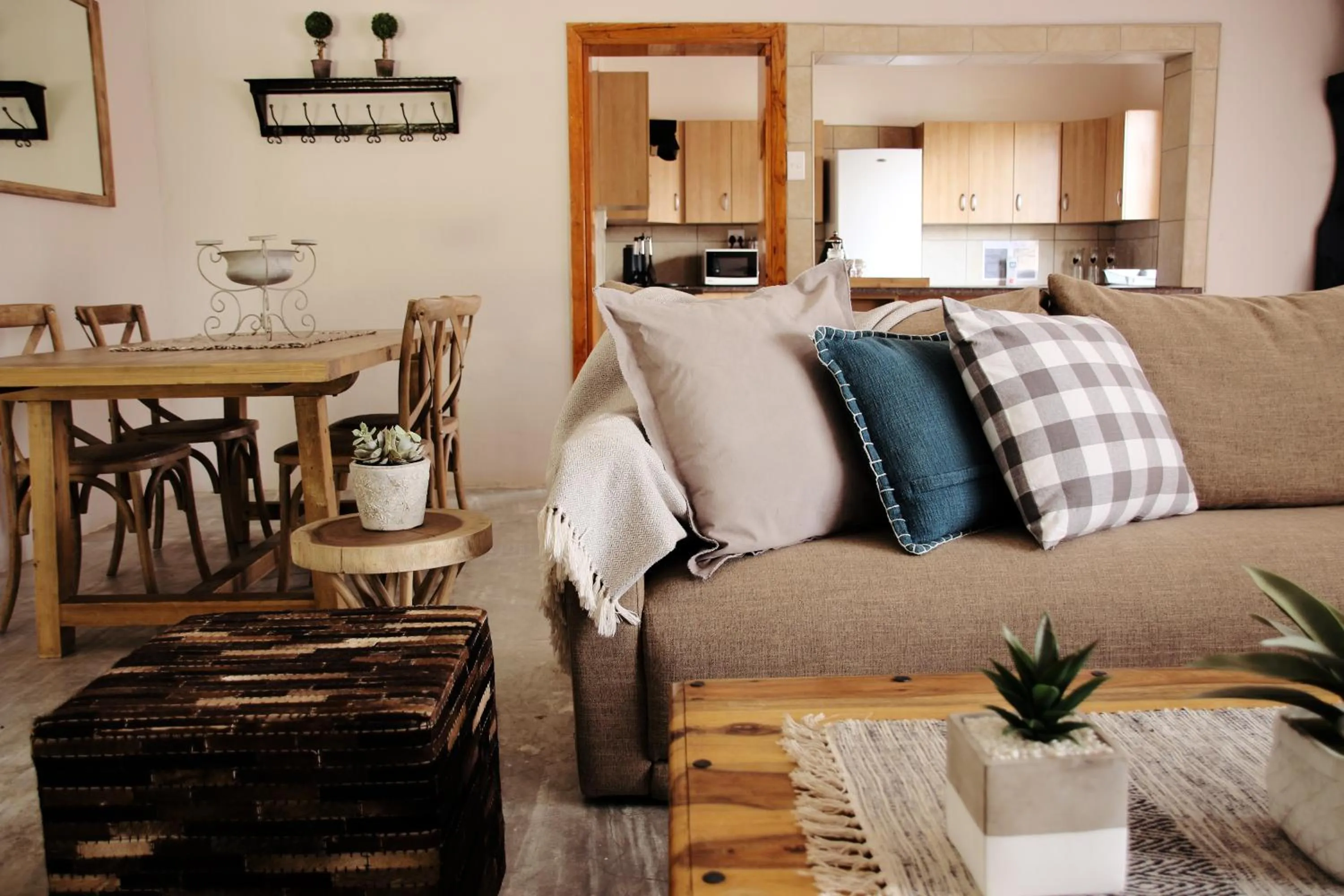 Seating area in Modern Farm