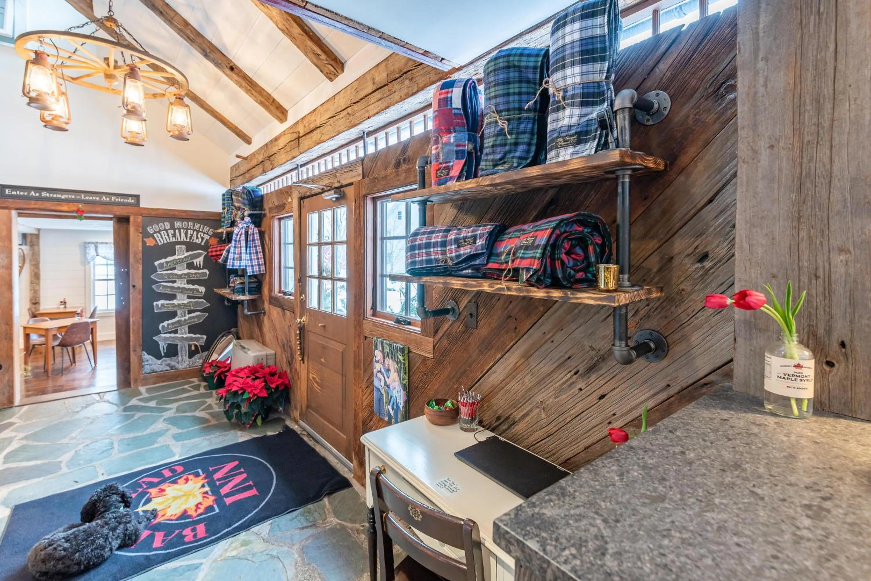 Lobby or reception in The Barnstead Inn