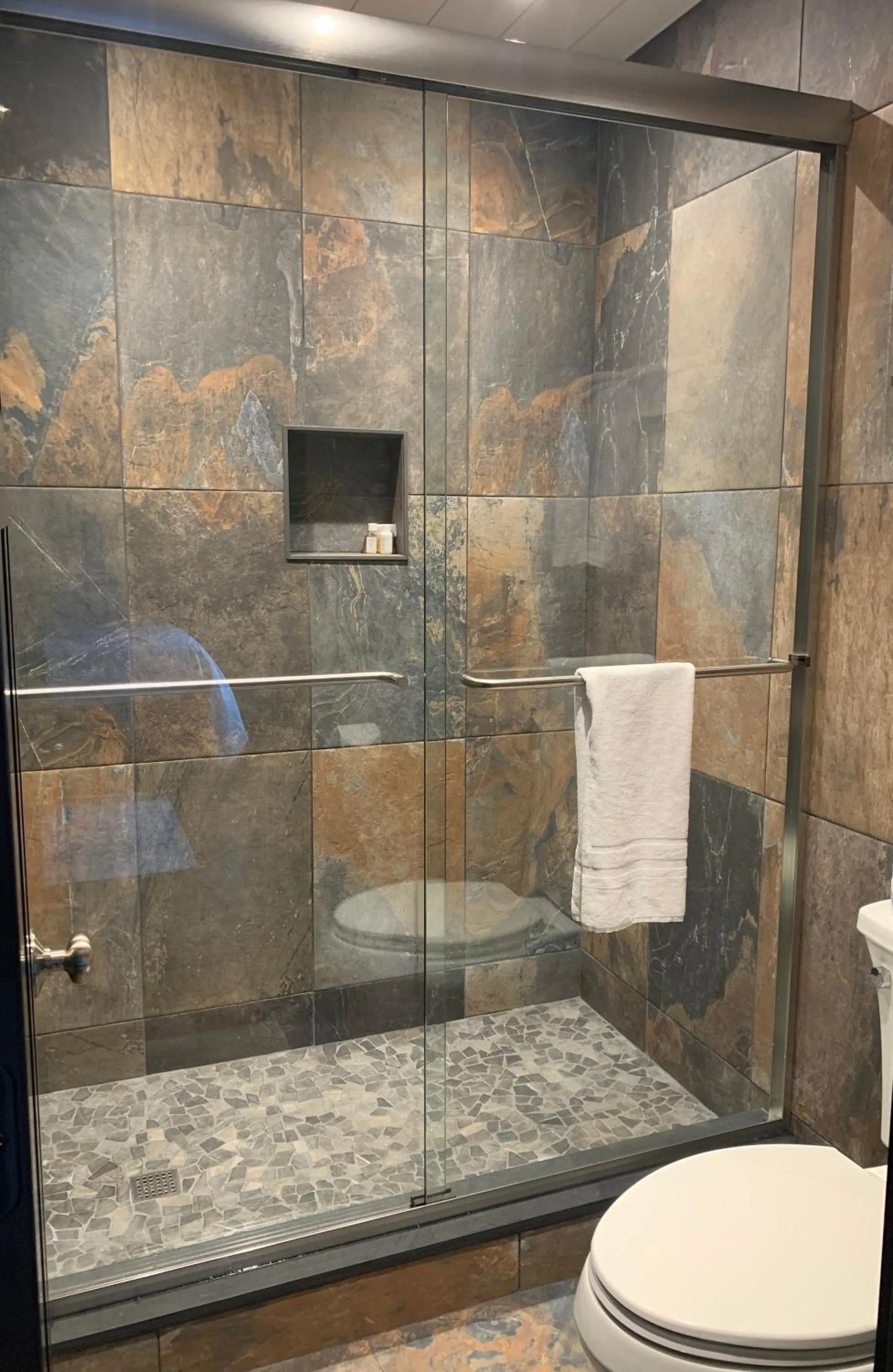 Bathroom in The Barnstead Inn