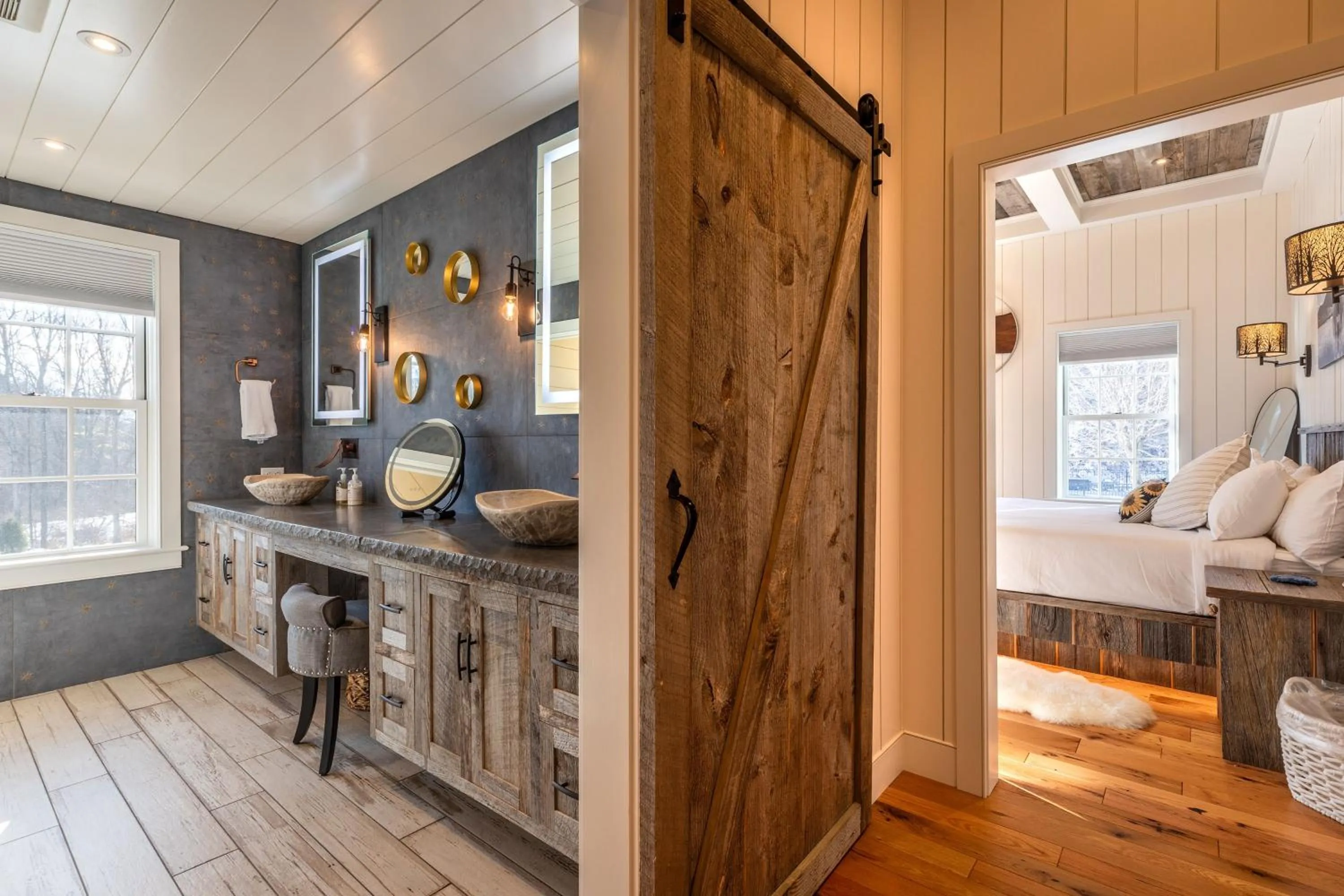 Bathroom in The Barnstead Inn