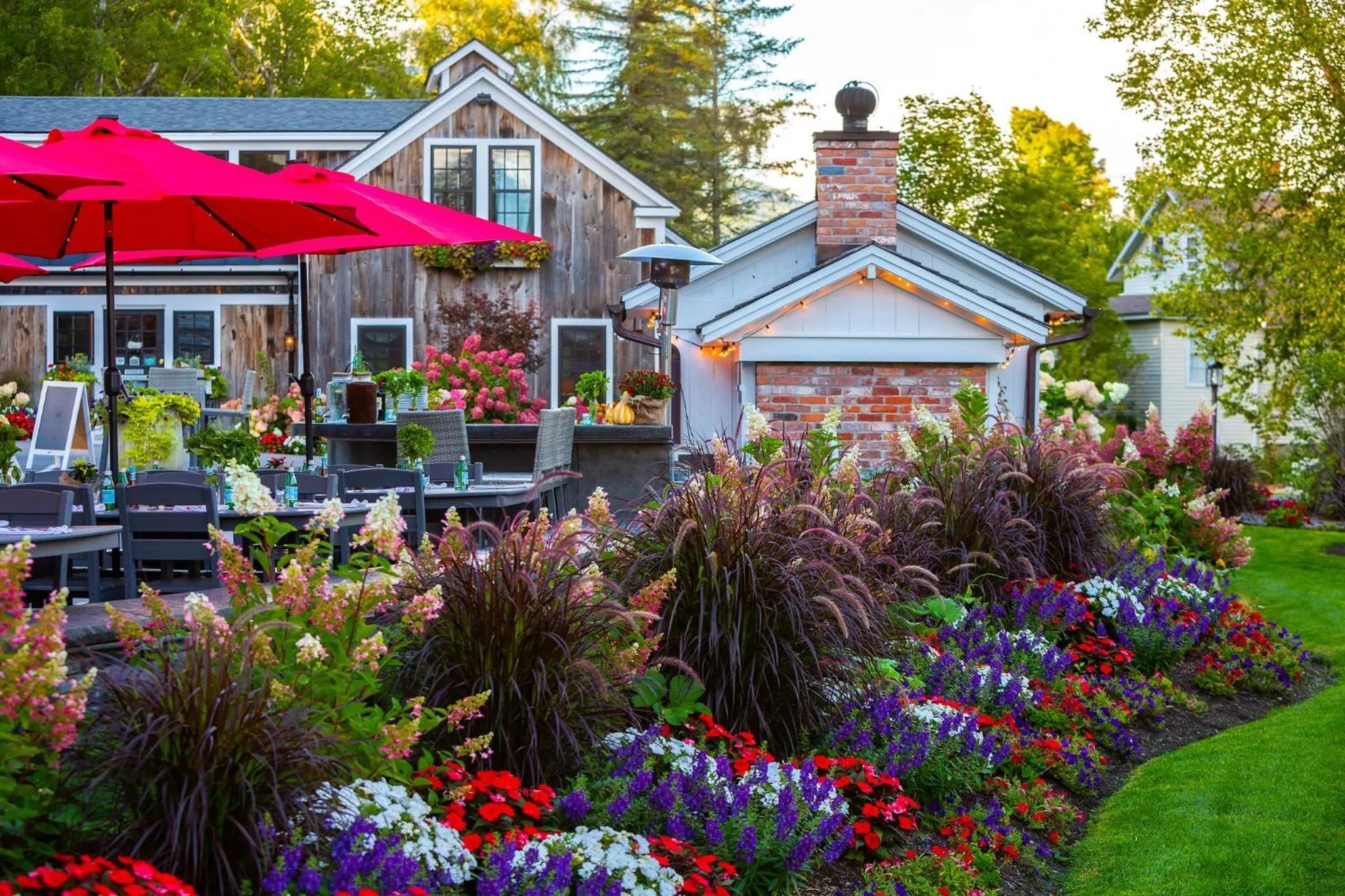 Garden in The Barnstead Inn