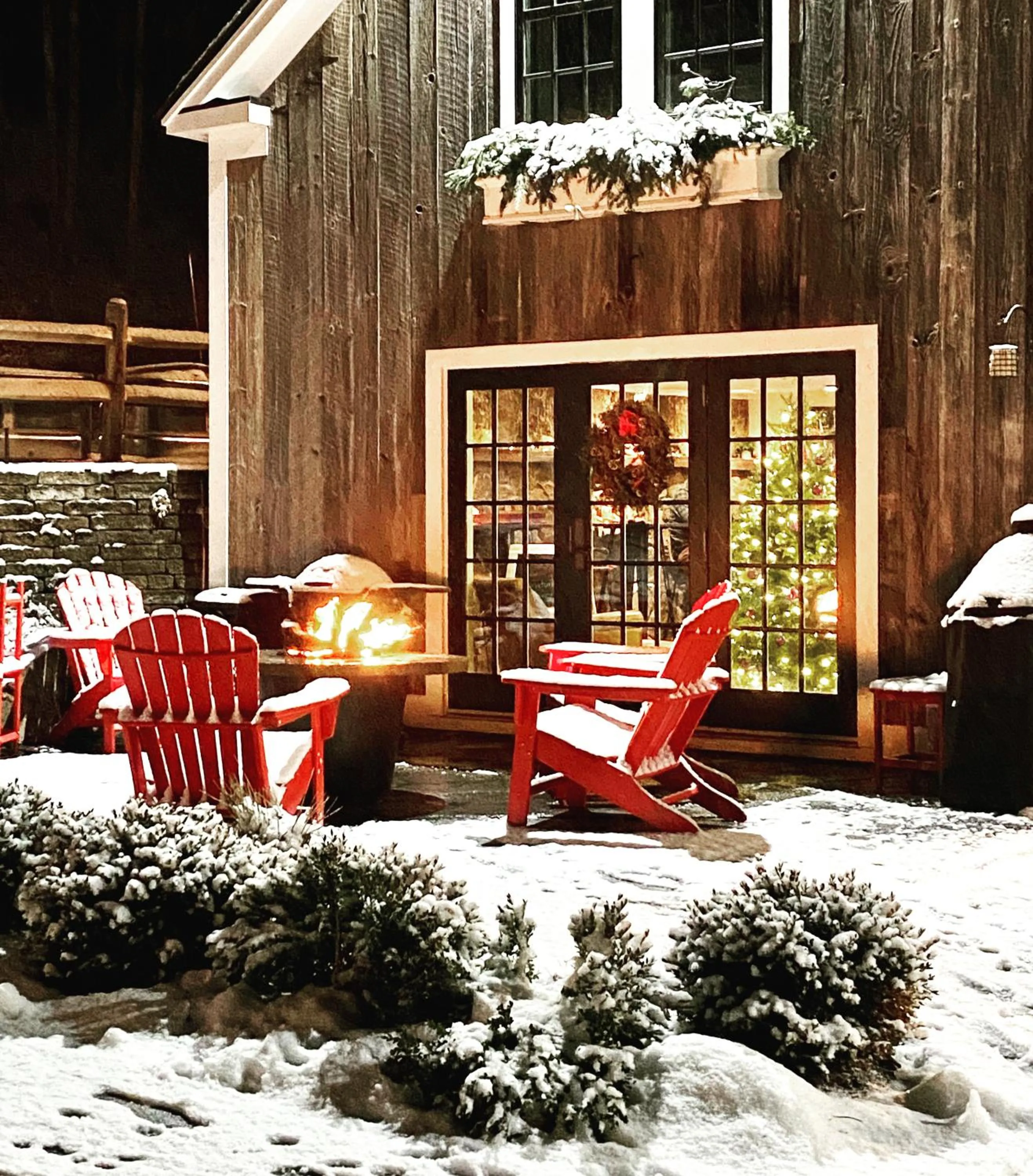 Patio in The Barnstead Inn