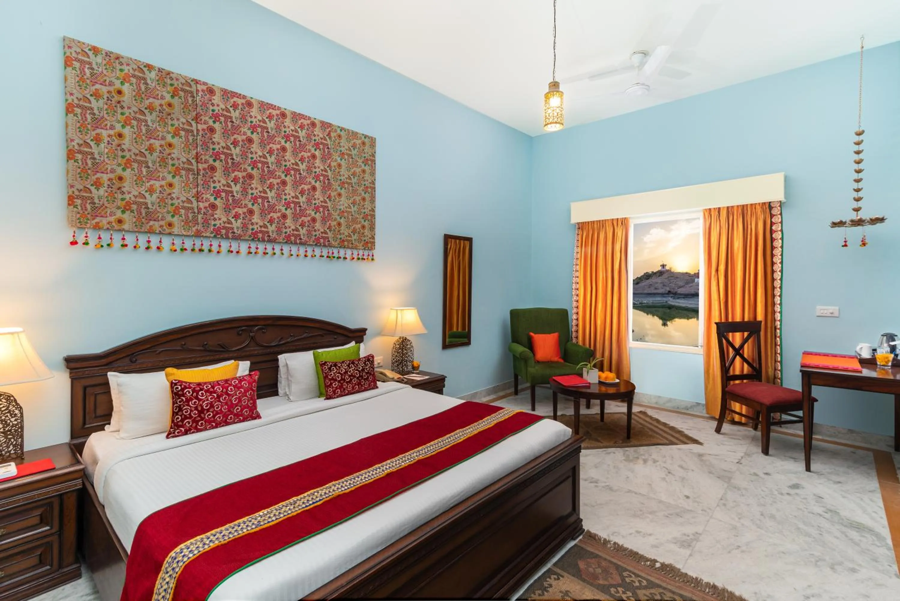 Bedroom in Bijolai Palace - A Inde Hotel , Jodhpur